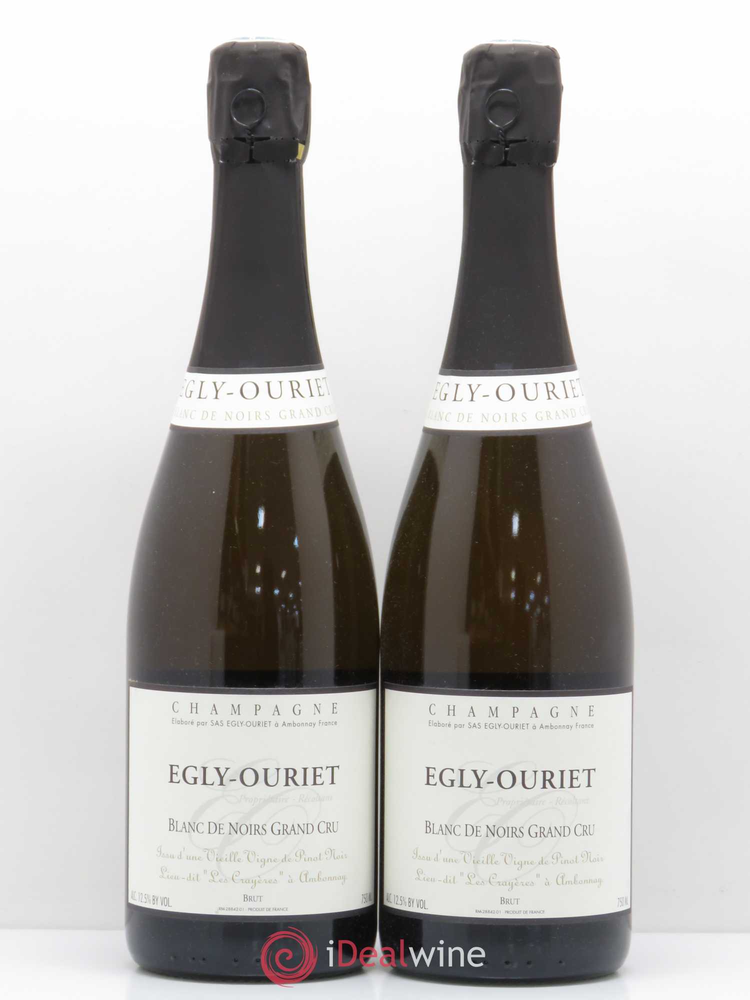 Blanc de Noirs Vieilles Vignes Egly-Ouriet - Lot de 2 bouteilles - 0