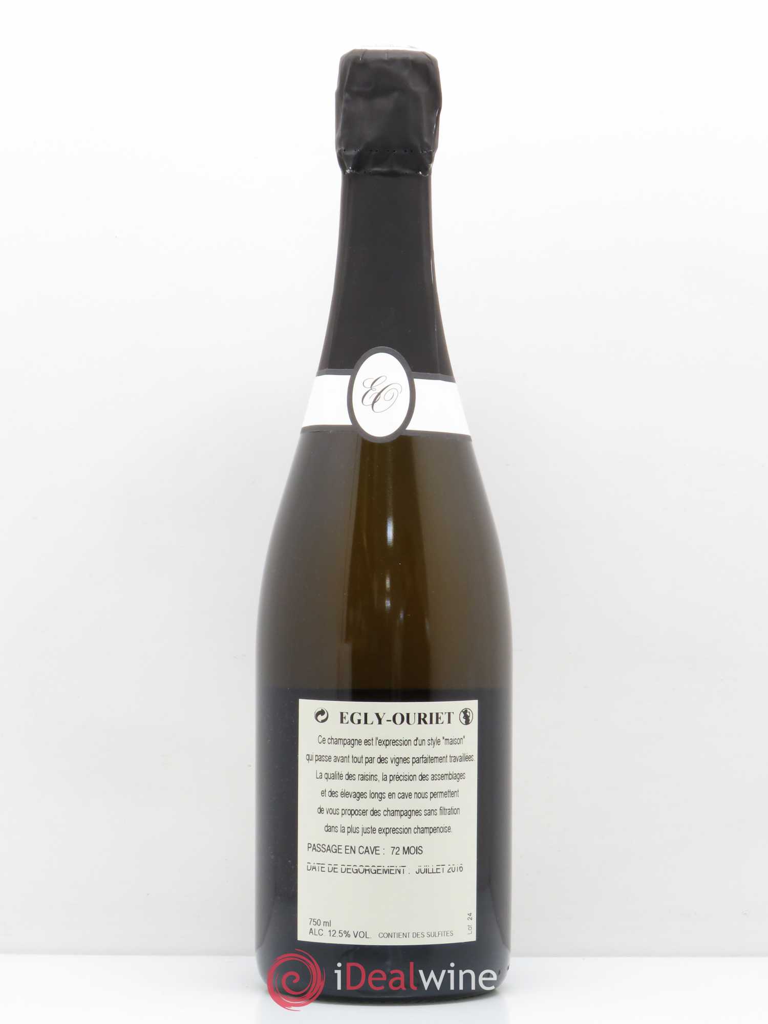 Blanc de Noirs Vieilles Vignes Egly-Ouriet - Lot de 1 bouteille - 1
