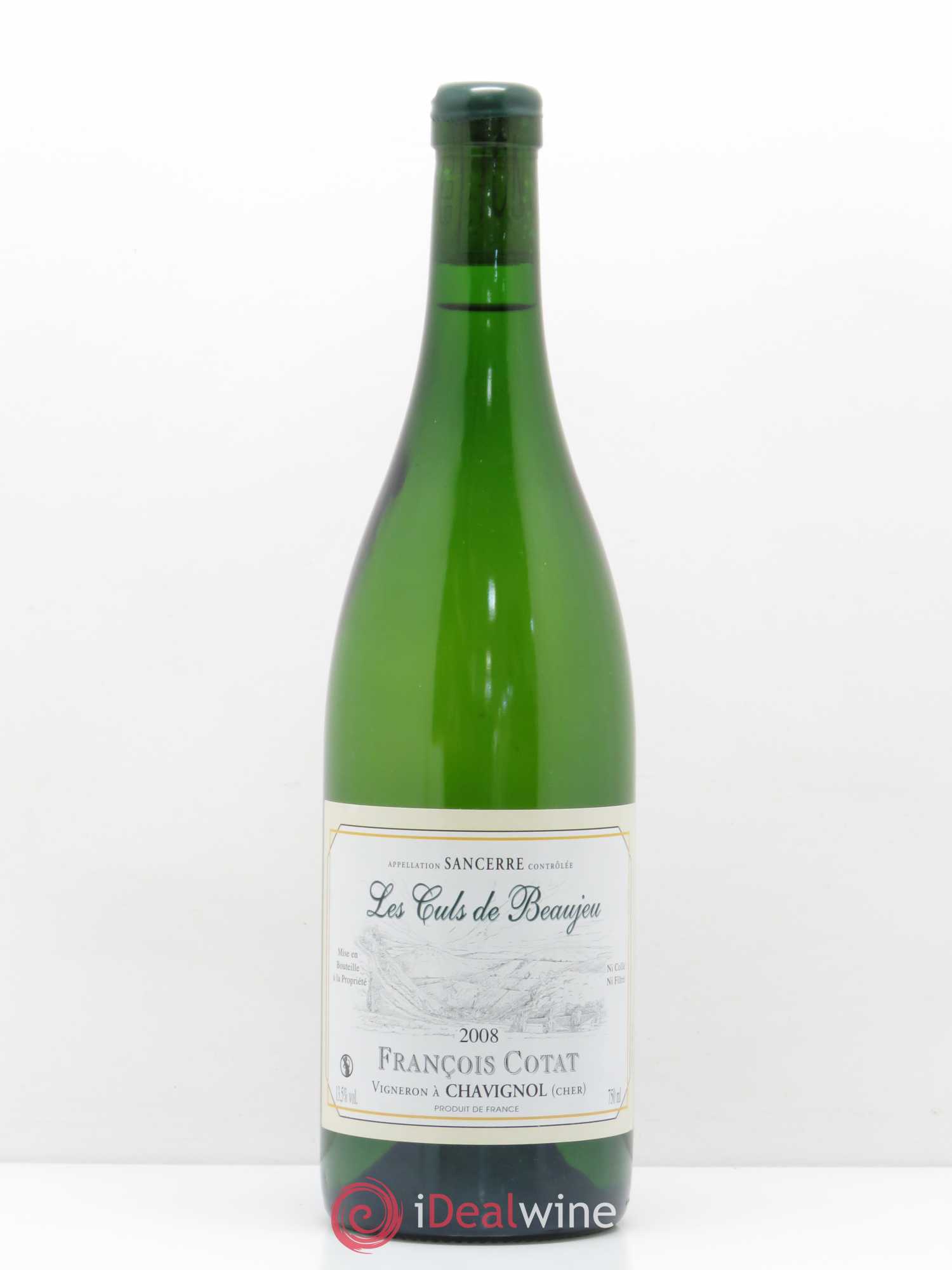 Sancerre Les Culs de Beaujeu François Cotat 2008 - Lot de 1 bouteille - 0