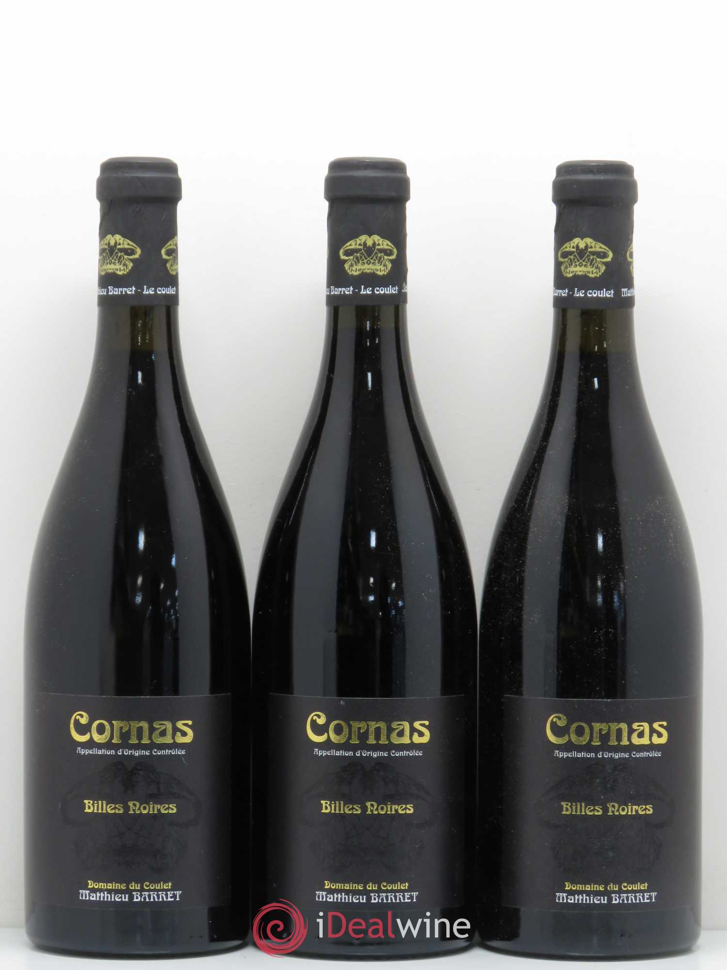 Cornas Billes Noires Coulet (Domaine du) - Matthieu Barret 2009 - Lot de 6 bouteilles - 3
