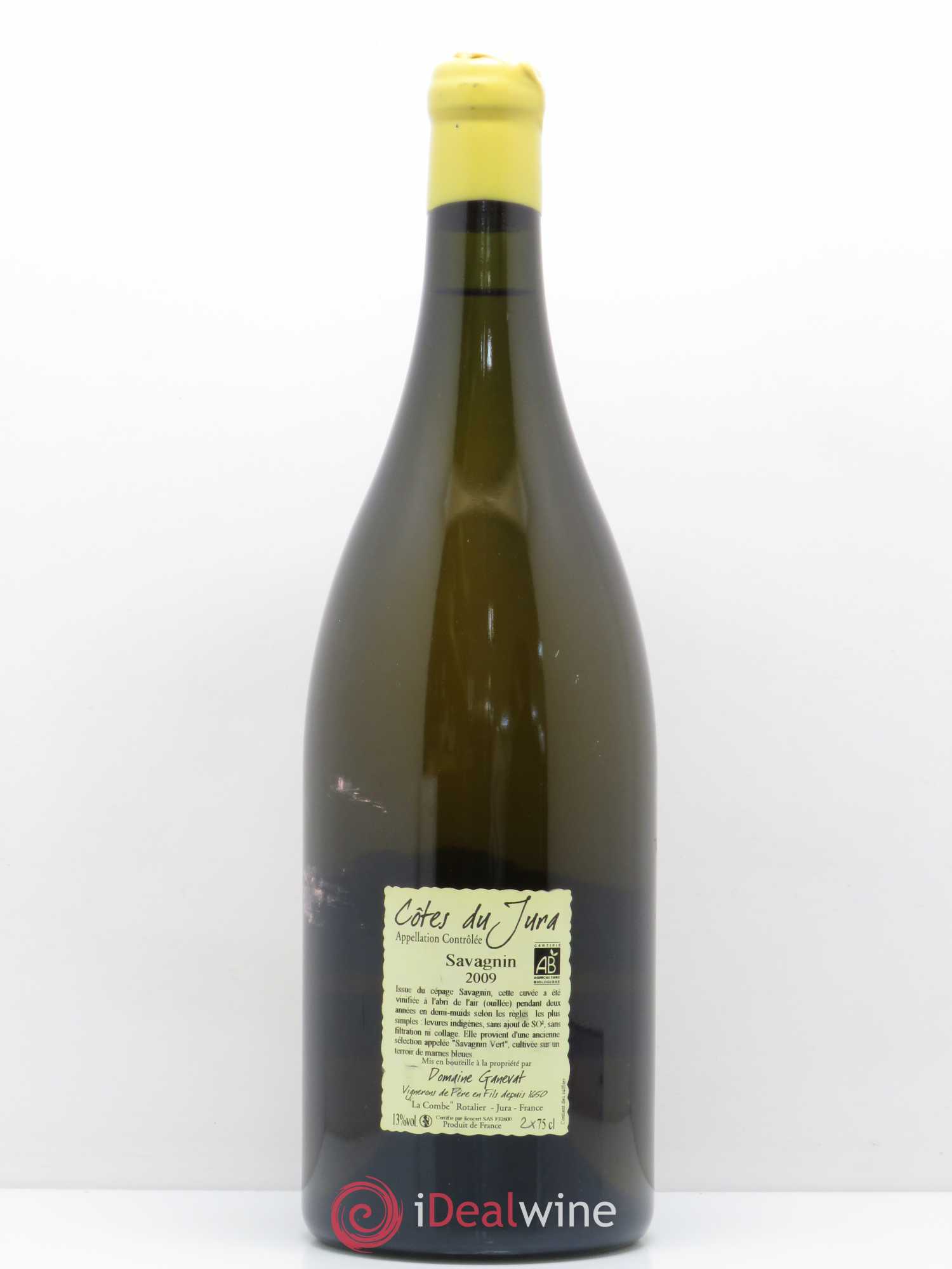 Côtes du Jura Les Chalasses Marnes Bleues Jean-François Ganevat (Domaine) 2009 - Lot de 1 magnum - 1