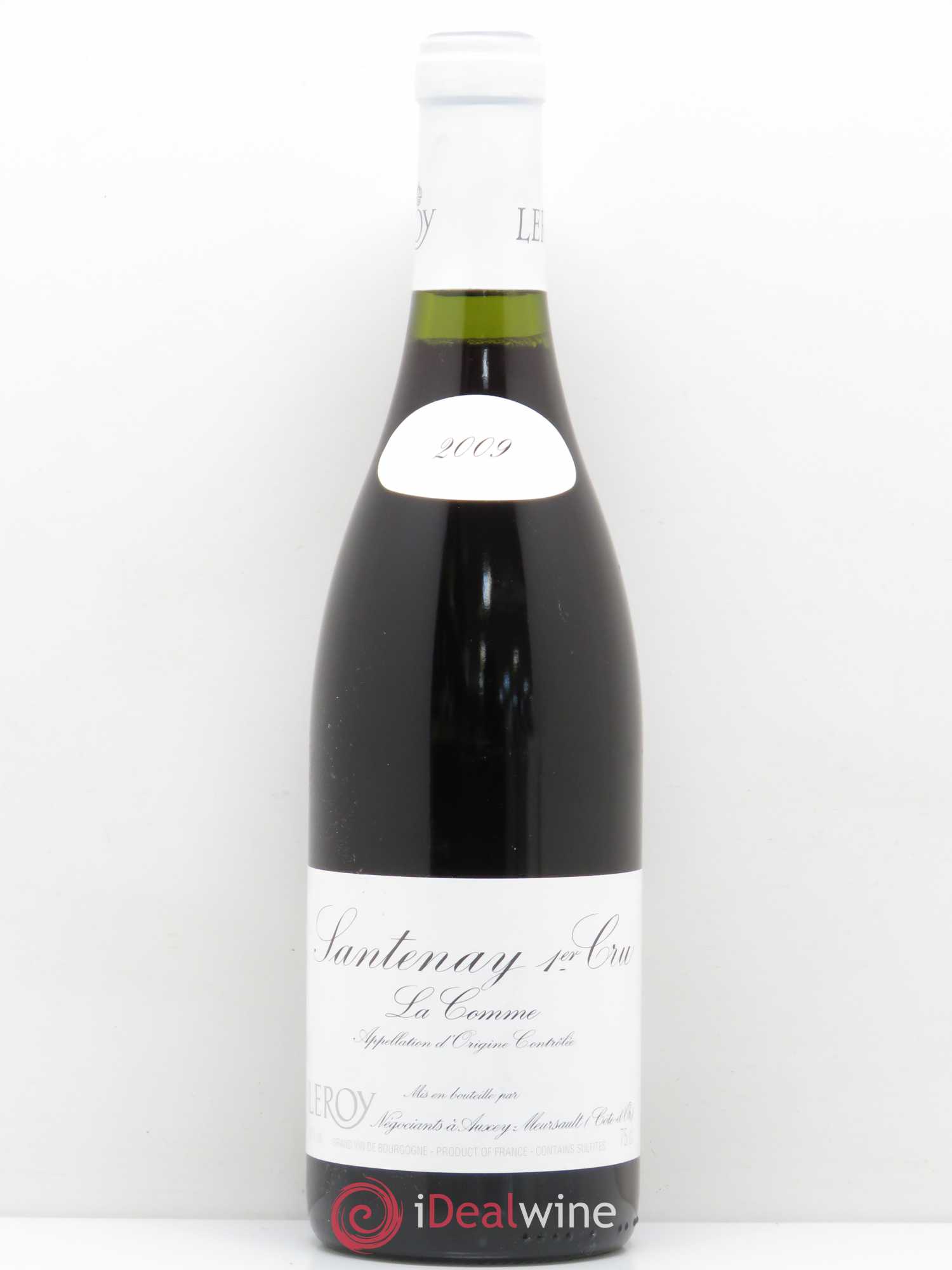 Santenay 1er Cru La Comme Leroy SA 2009 - Lot de 1 bouteille - 0