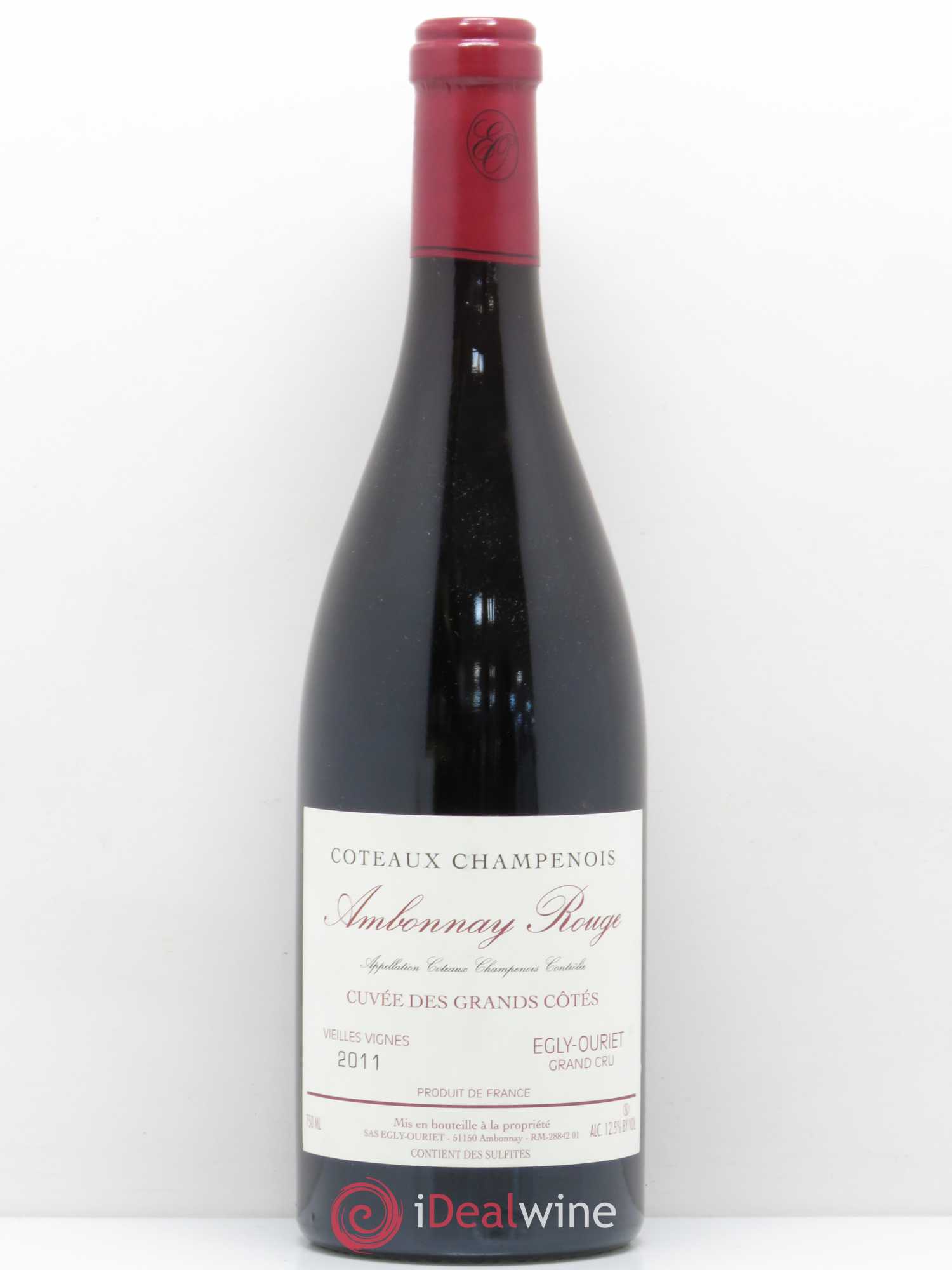 Ambonnay Cuvée des Grands Côtés VV Grand Cru Egly-Ouriet 2011 - Lot de 1 bouteille - 0