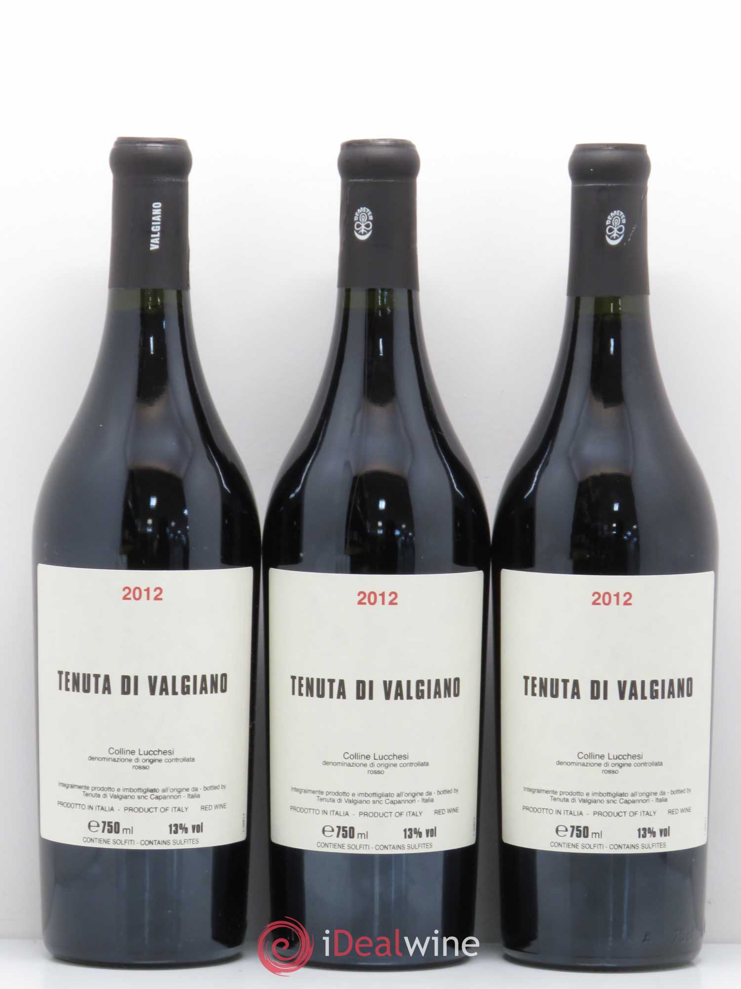 Italie Colline Lucchesi Tenuta di Valgiano 2012 - Posten von 3 Flaschen - 0