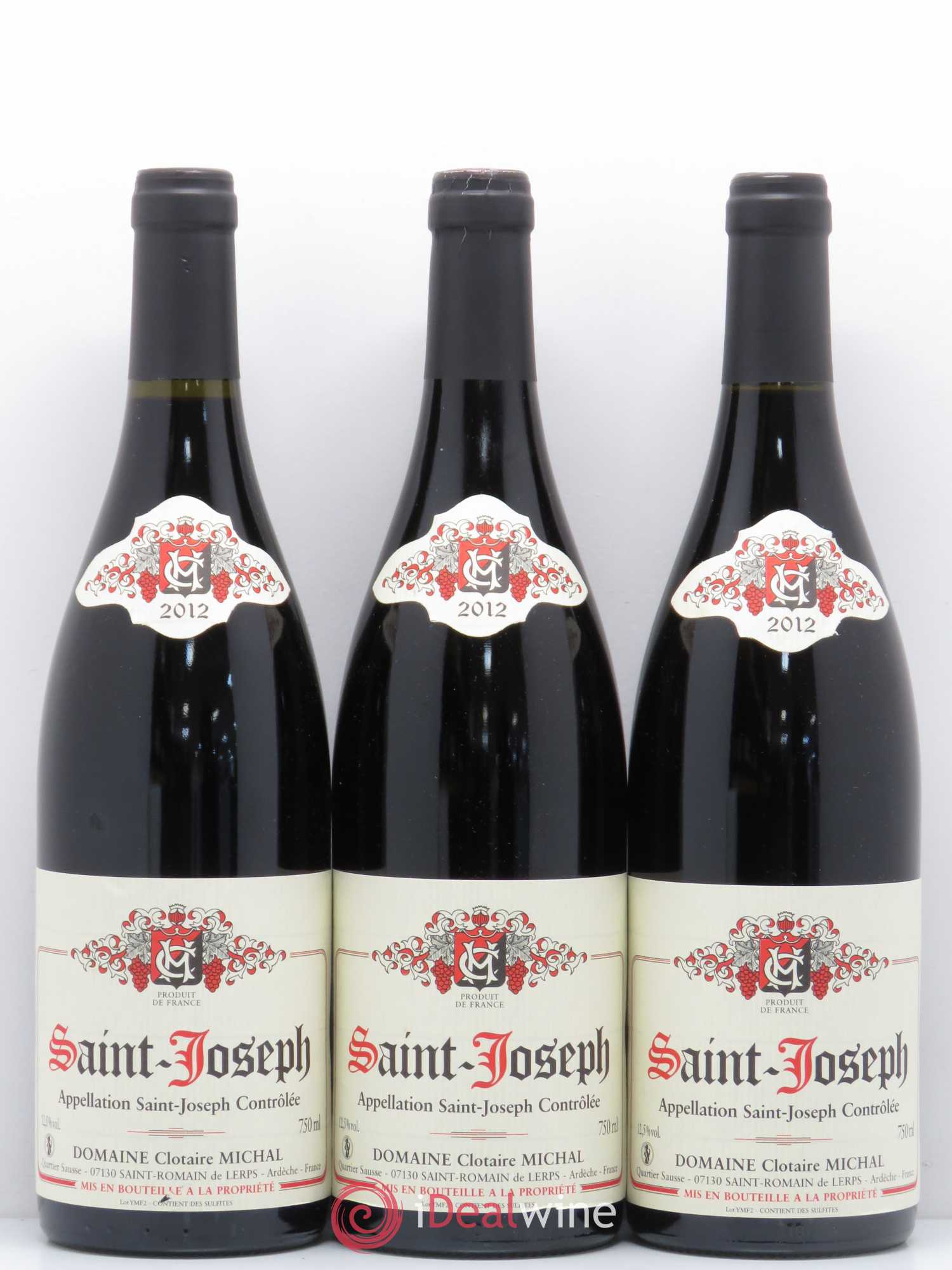 Saint-Joseph Michal 2012 - Lot de 6 bouteilles - 2
