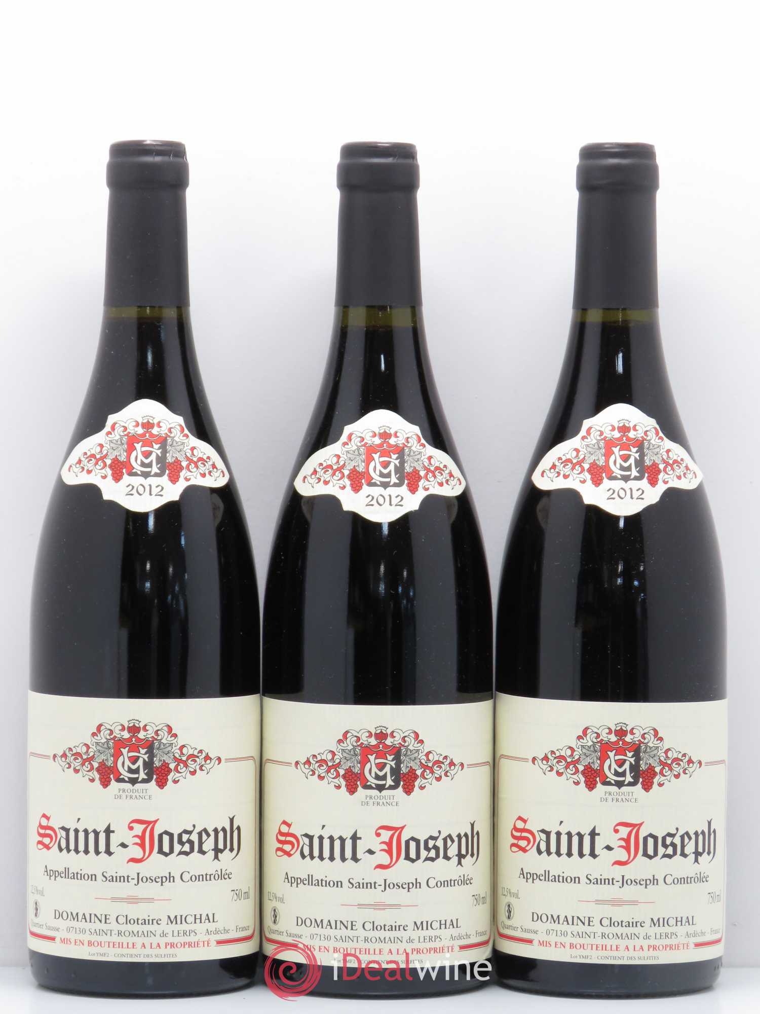 Saint-Joseph Michal 2012 - Lot de 6 bouteilles - 2