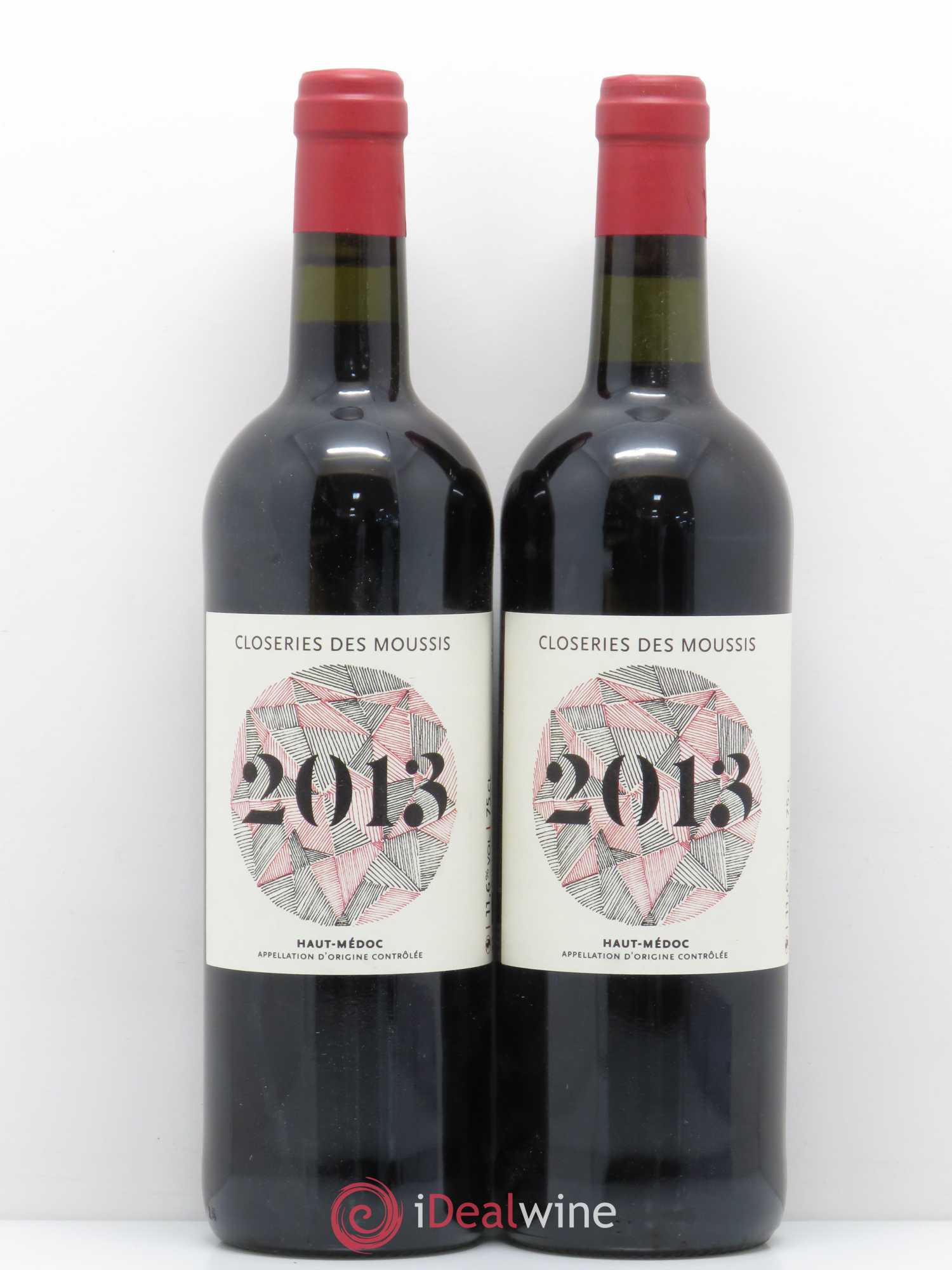 Haut Médoc Closerie des Moussis 2013 - Posten von 5 Flaschen - 2