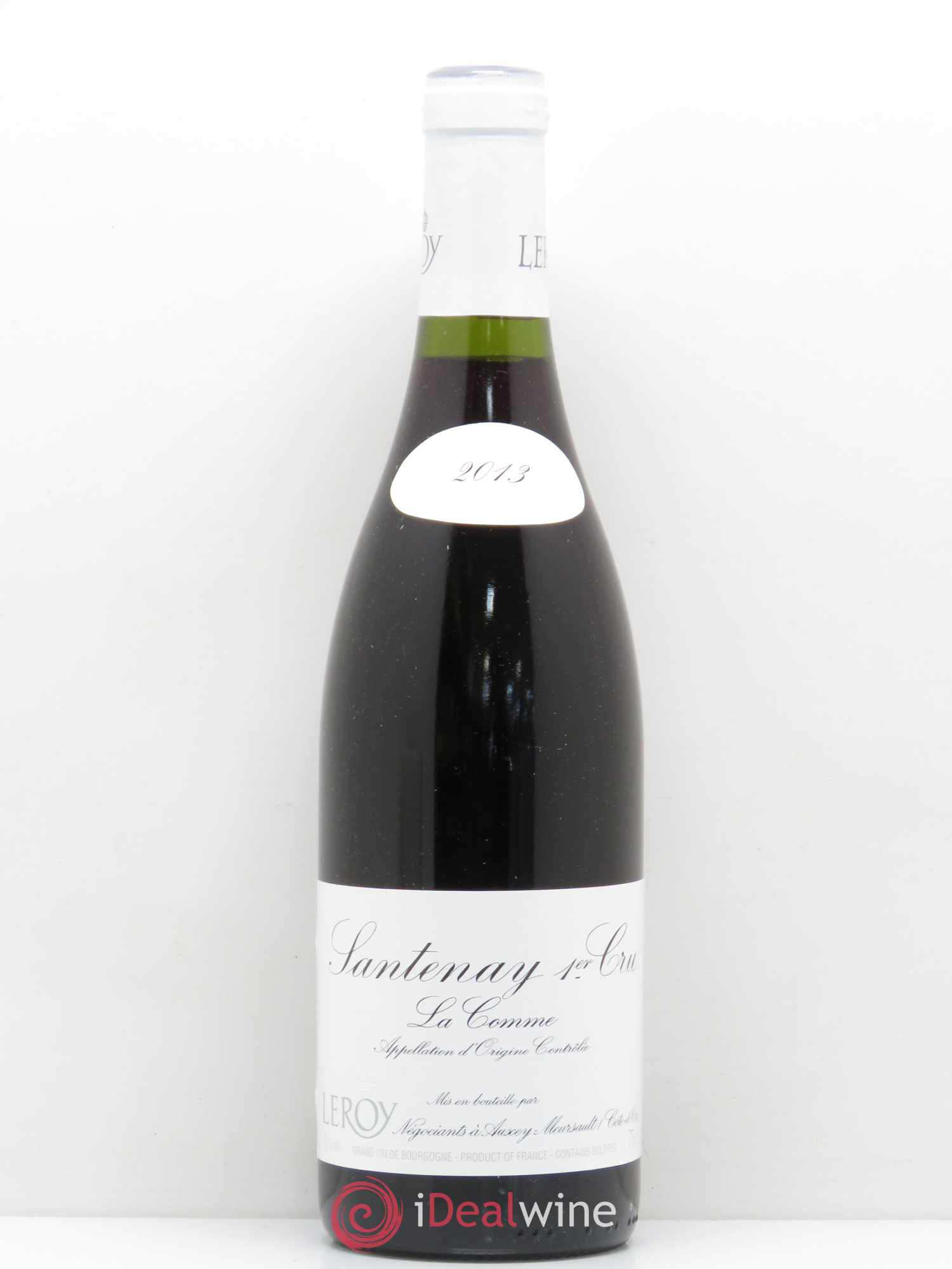 Santenay 1er Cru La Comme Leroy SA 2013 - Lot de 1 bouteille - 0