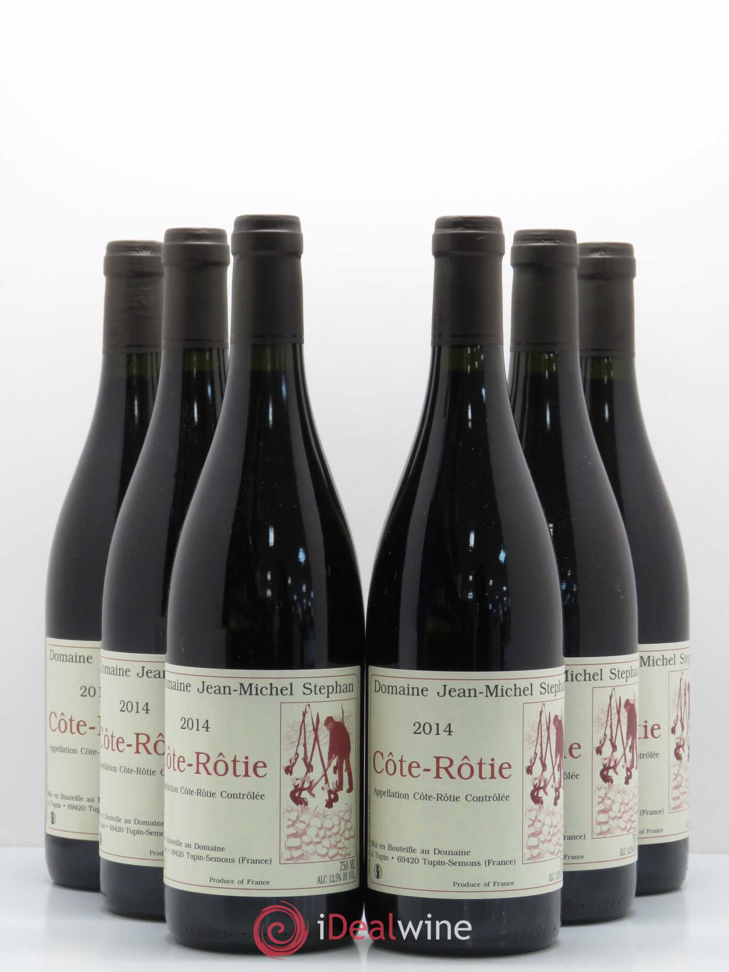Côte-Rôtie Jean-Michel Stephan 2014 - Lot de 6 bouteilles - 0