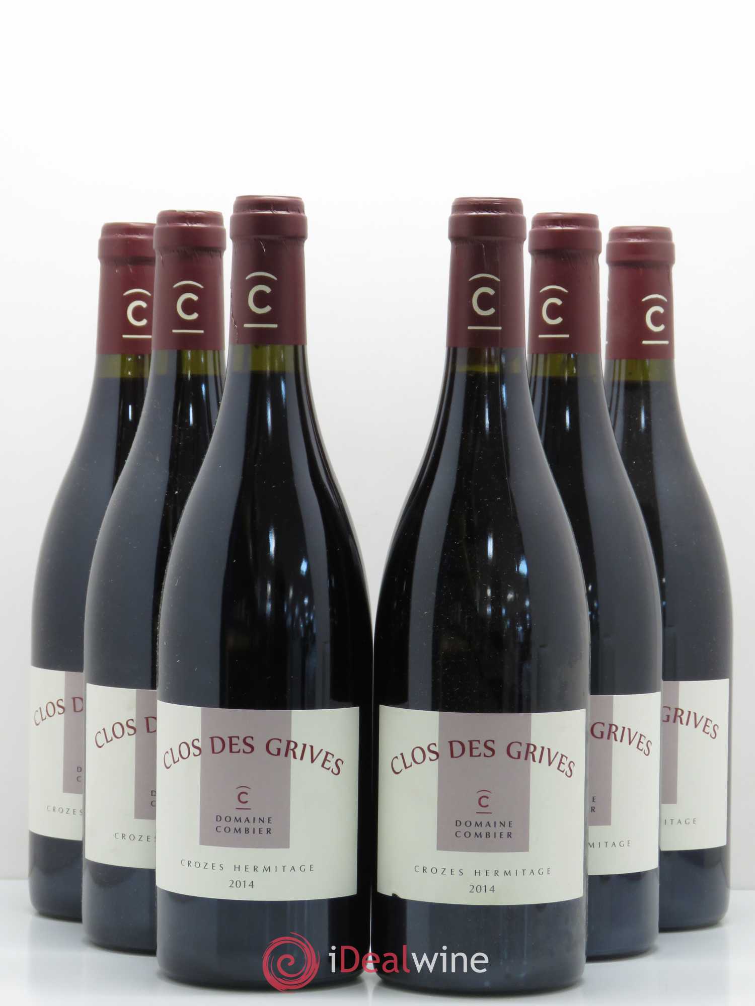 Crozes-Hermitage Clos des Grives Combier 2014 - Lot de 6 bouteilles - 0
