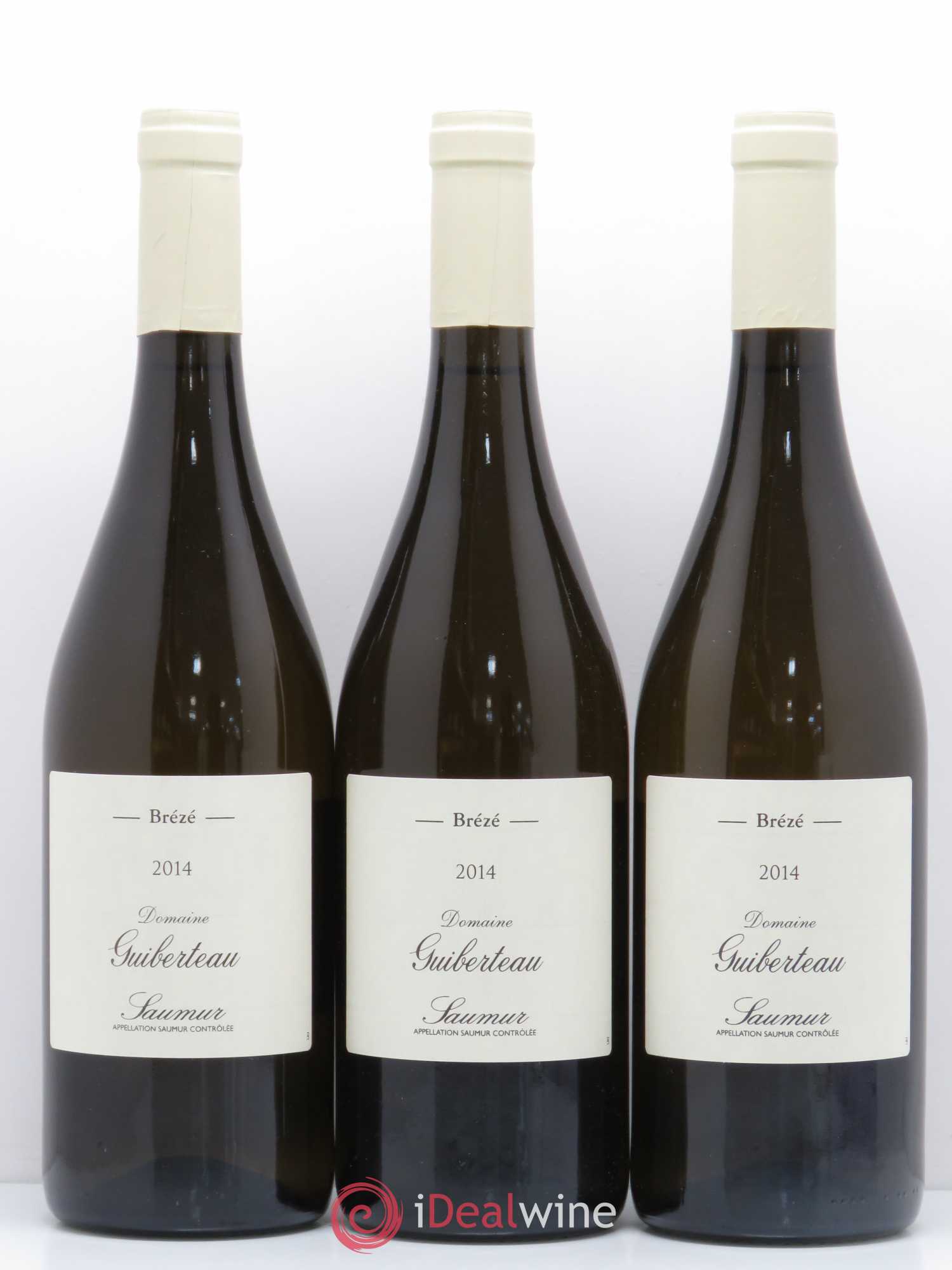 Saumur Brézé Domaine Guiberteau 2014 - Lot de 6 bouteilles - 2