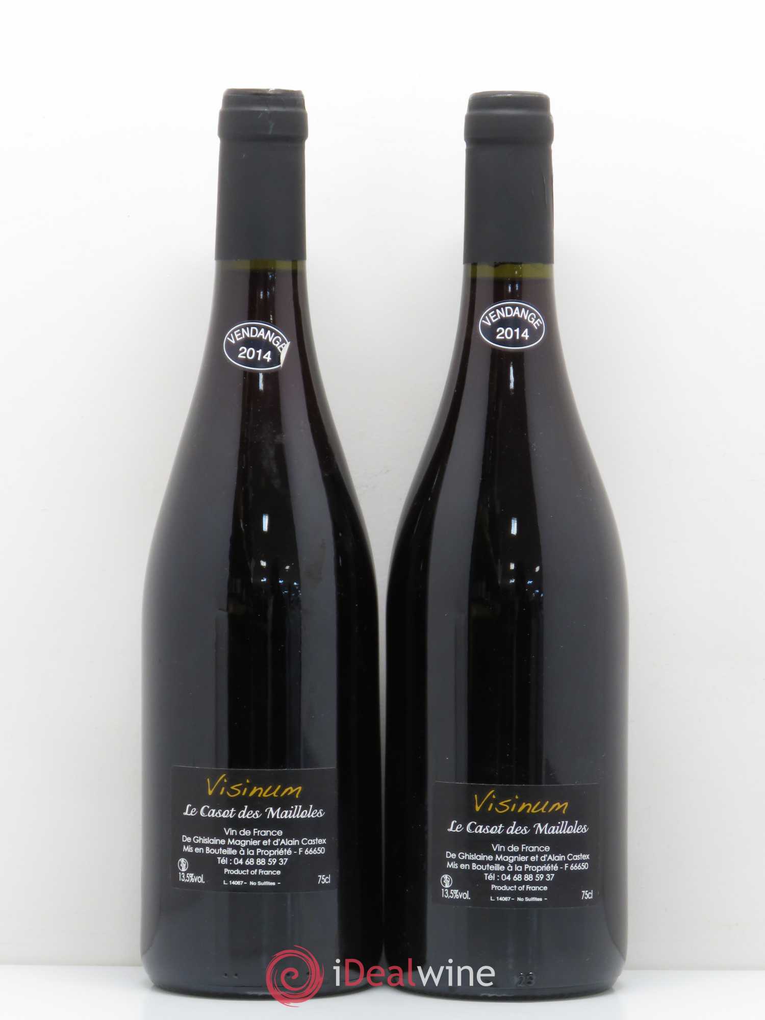 Vin de France Visinum Le casot des Mailloles Magnier 2014 - Posten von 2 Flaschen - 1