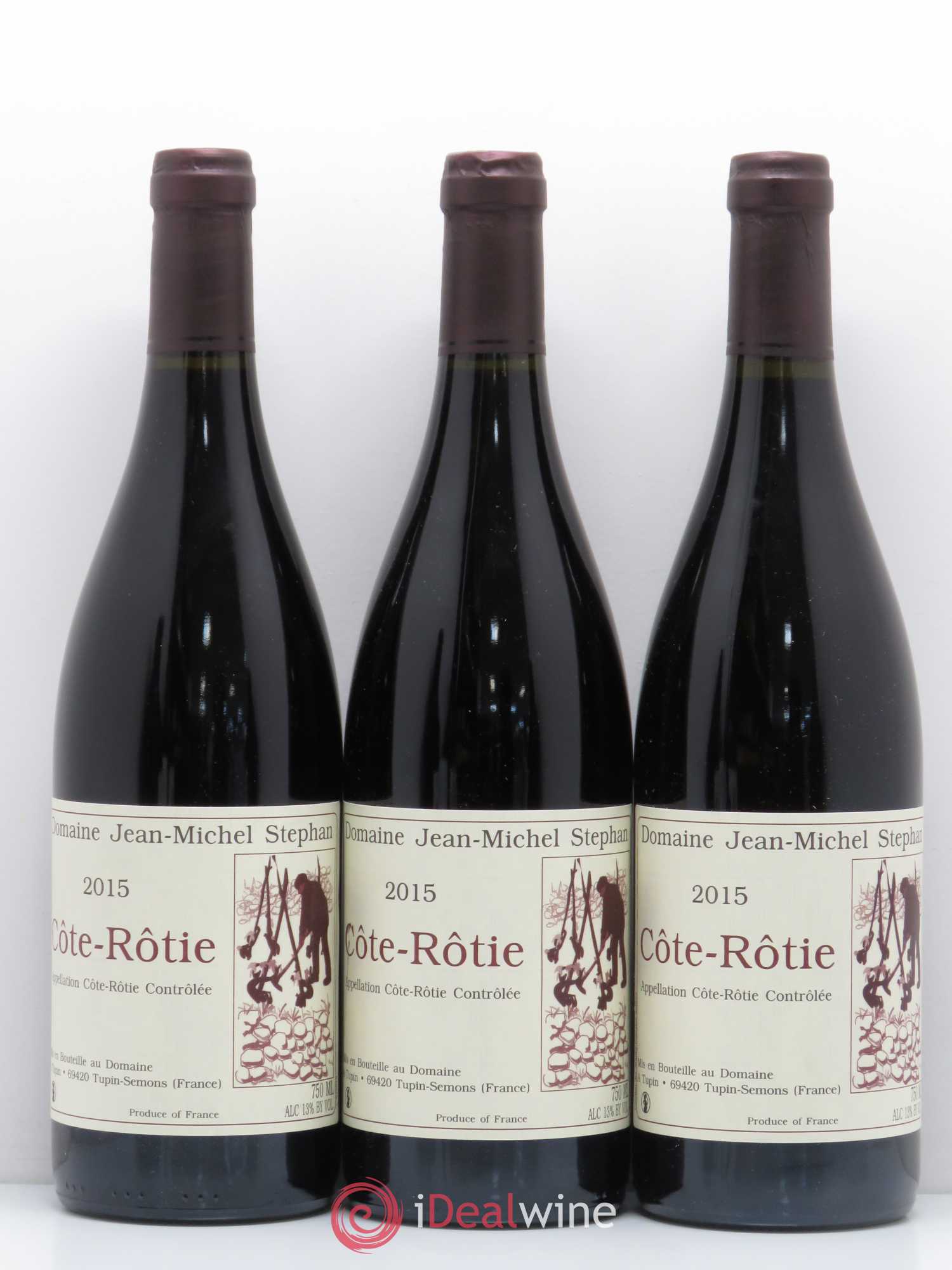 Côte-Rôtie Jean-Michel Stephan 2015 - Lot de 6 bouteilles - 1