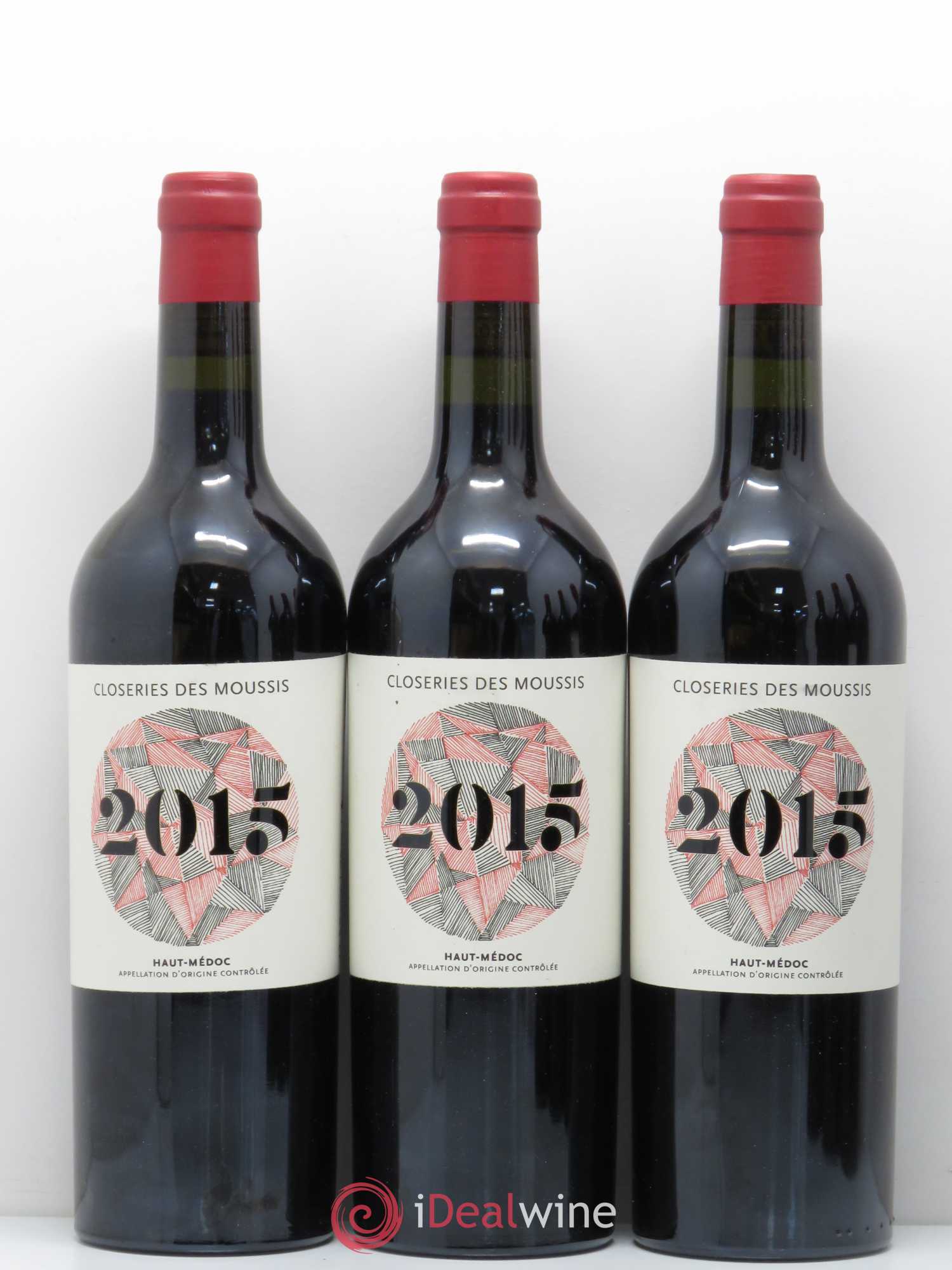 Haut Médoc Closerie des Moussis 2015 - Posten von 6 Flaschen - 1