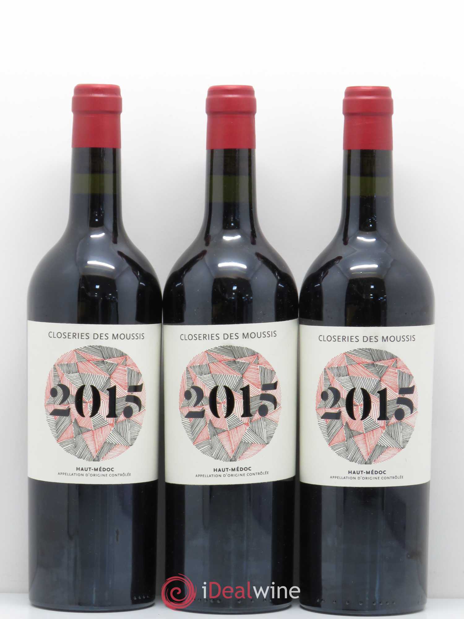 Haut Médoc Closerie des Moussis 2015 - Posten von 6 Flaschen - 2