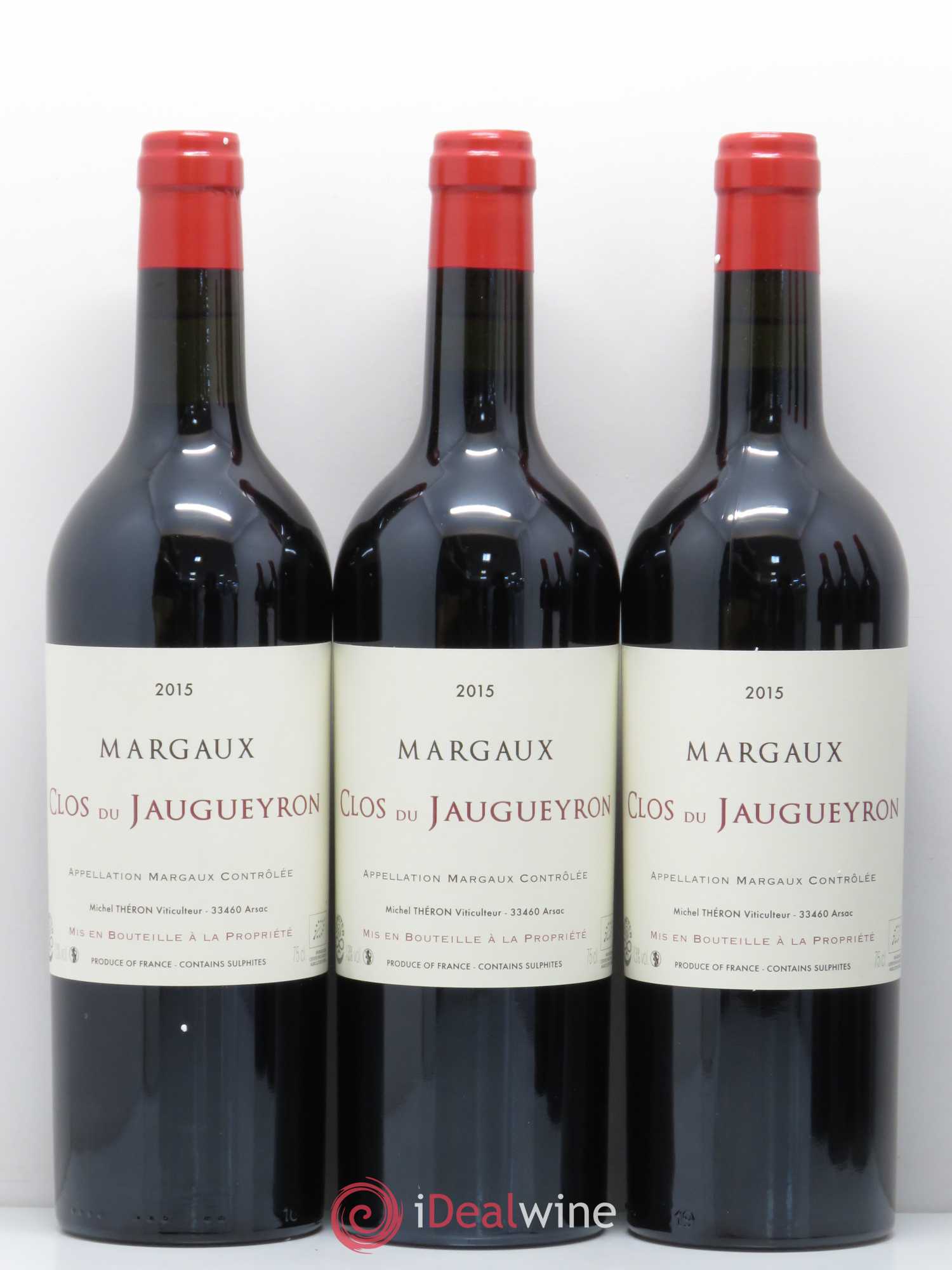 Bordeaux Clos du Jaugueyron - Margaux 2015 - Posten von 6 Flaschen - 1