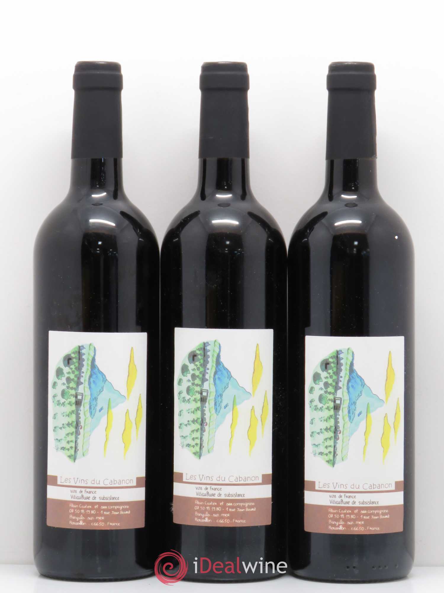 Vin de France Les vins du cabanon Brutal Catsex 2015 - Posten von 3 Flaschen - 0