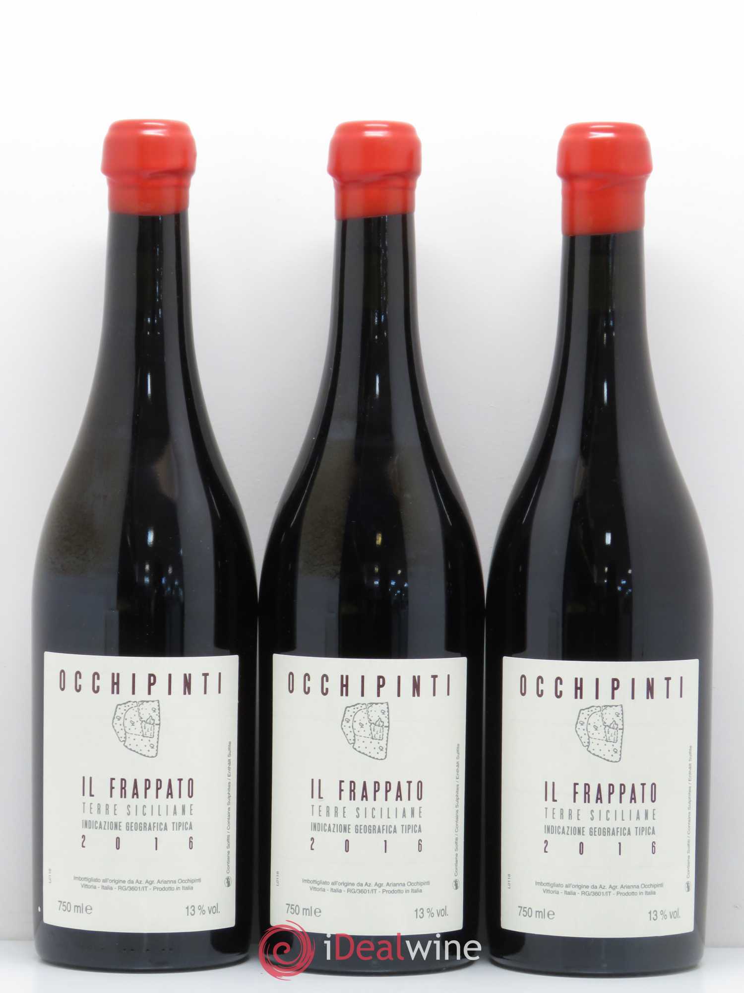 Italie Il Frappato Occhipinti 2016 - Posten von 3 Flaschen - 0