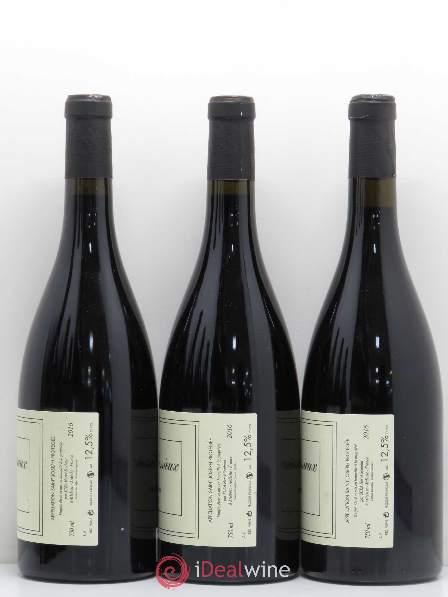 Saint-Joseph Clos des Cessieux Hervé Souhaut 2016 - Posten von 6 Flaschen - 2