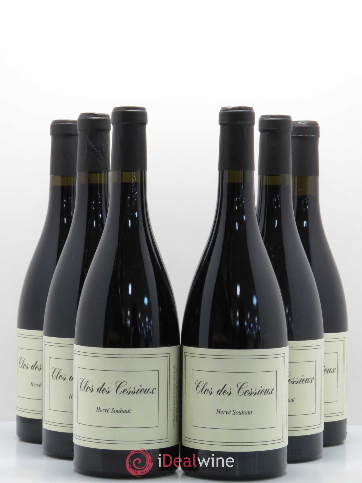 Saint-Joseph Clos des Cessieux Hervé Souhaut 2016 - Posten von 6 Flaschen - 0