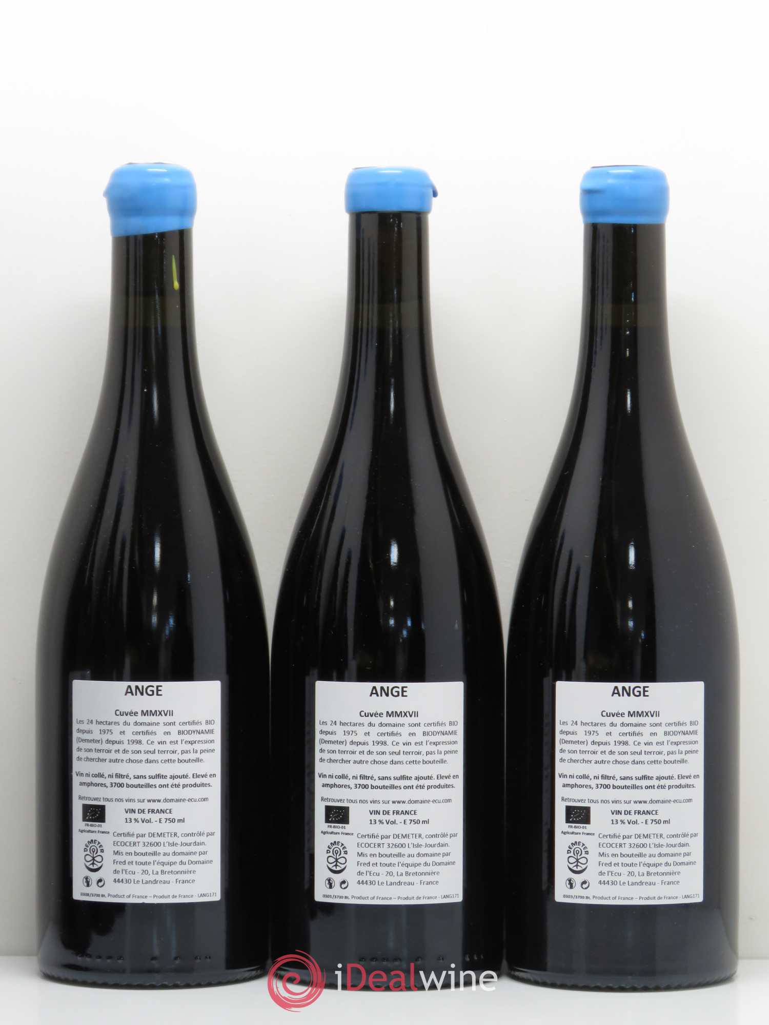 Vin de France Ange Domaine de l'Ecu 2017 - Lotto di 6 bottiglie - 4