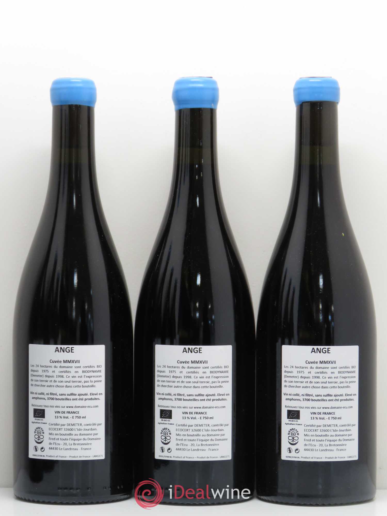 Vin de France Ange Domaine de l'Ecu 2017 - Posten von 6 Flaschen - 4