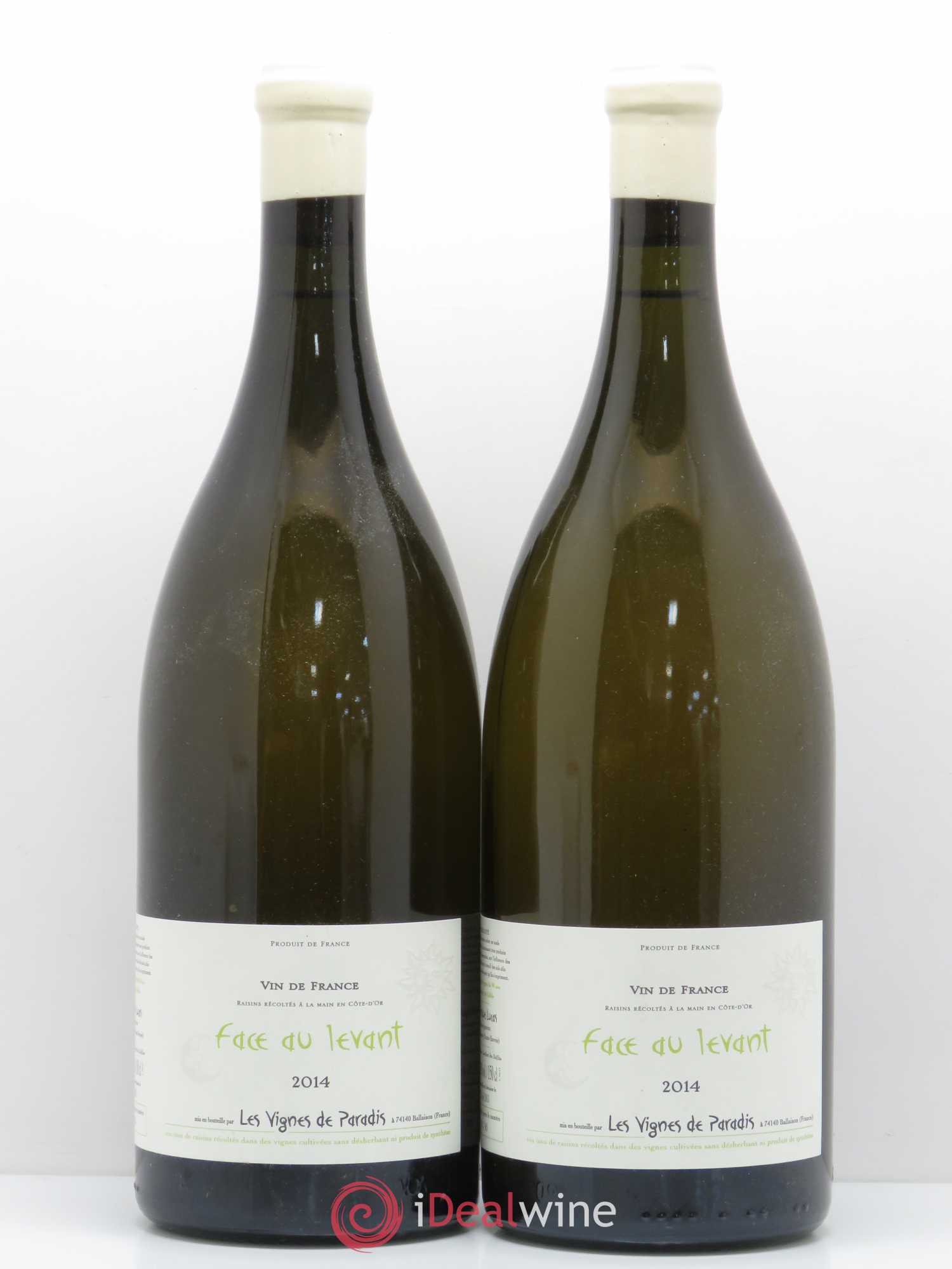 Vin de France Face au Levant Vignes de Paradis 2014 - Posten von 2 Magnum - 0