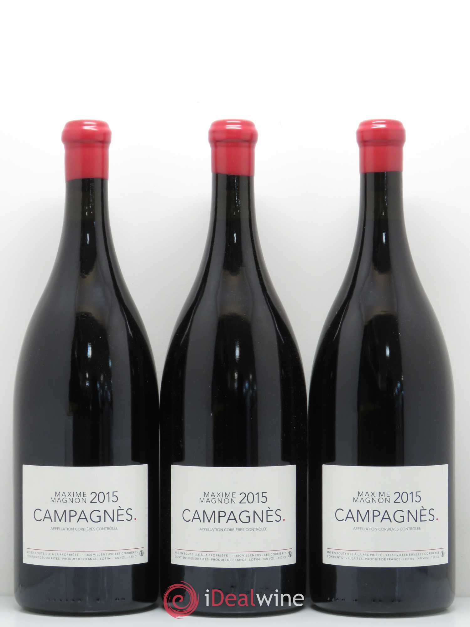 Corbières Campagnes Maxime Gagnon 2015 - Posten von 3 Magnum - 0