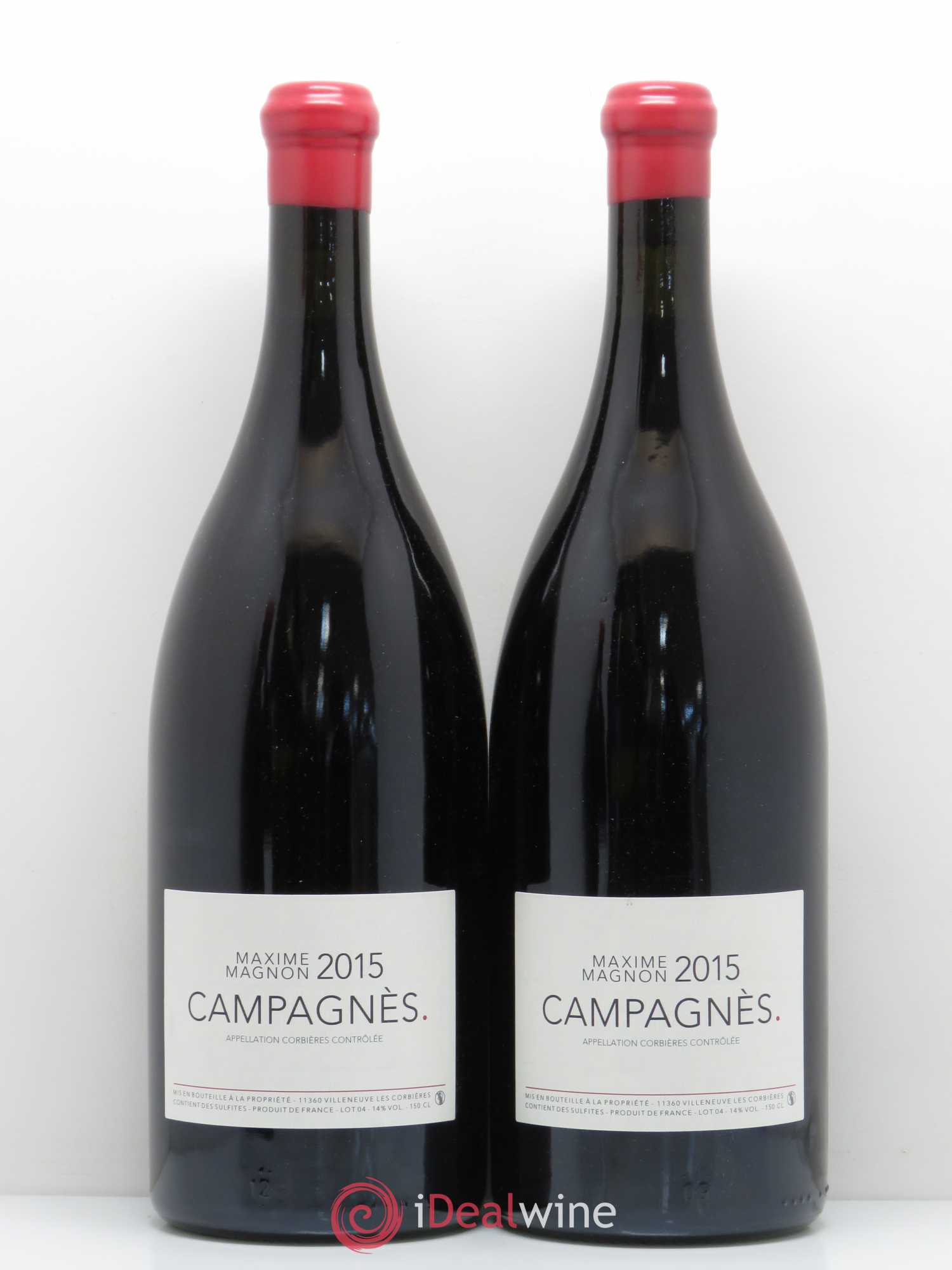 Corbières Campagnes Maxime Gagnon 2015 - Lot of 2 magnums - 0