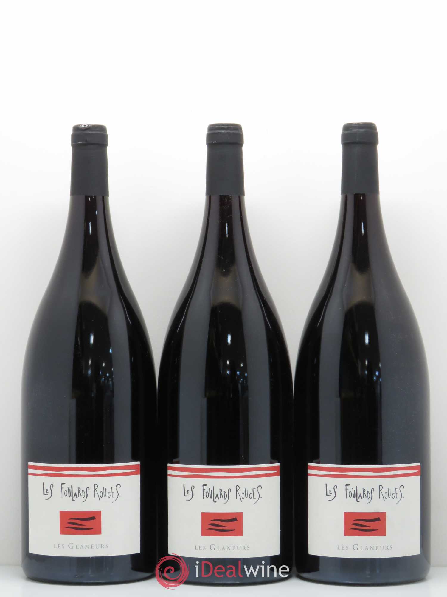 Vin de France Glaneurs les Foulards Rouges 2015 - Lot of 3 magnums - 0