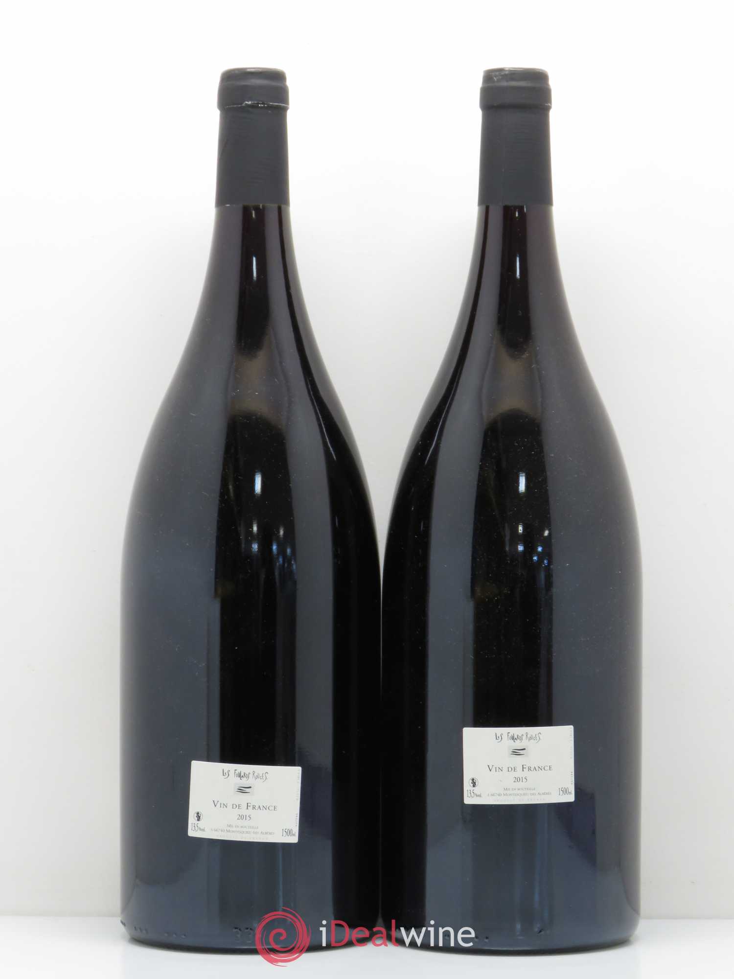 Vin de France Glaneurs les Foulards Rouges 2015 - Lot of 2 magnums - 1