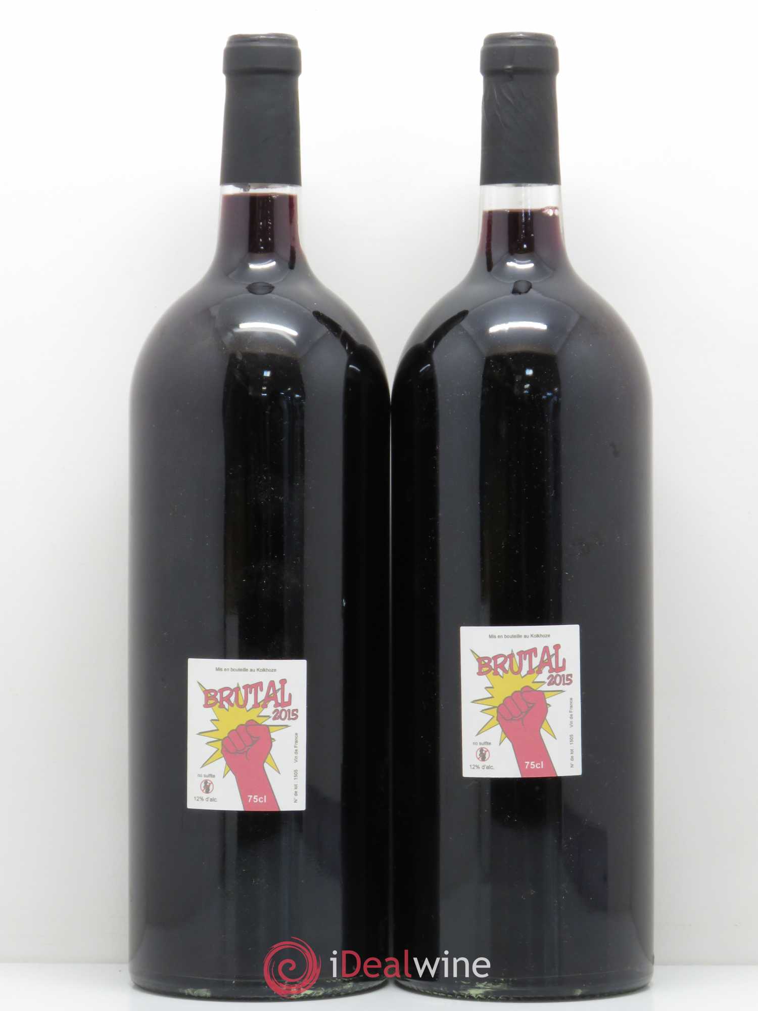 Vin de France Les vins du cabanon Brutal Castex 2015 - Posten von 2 Magnum - 1