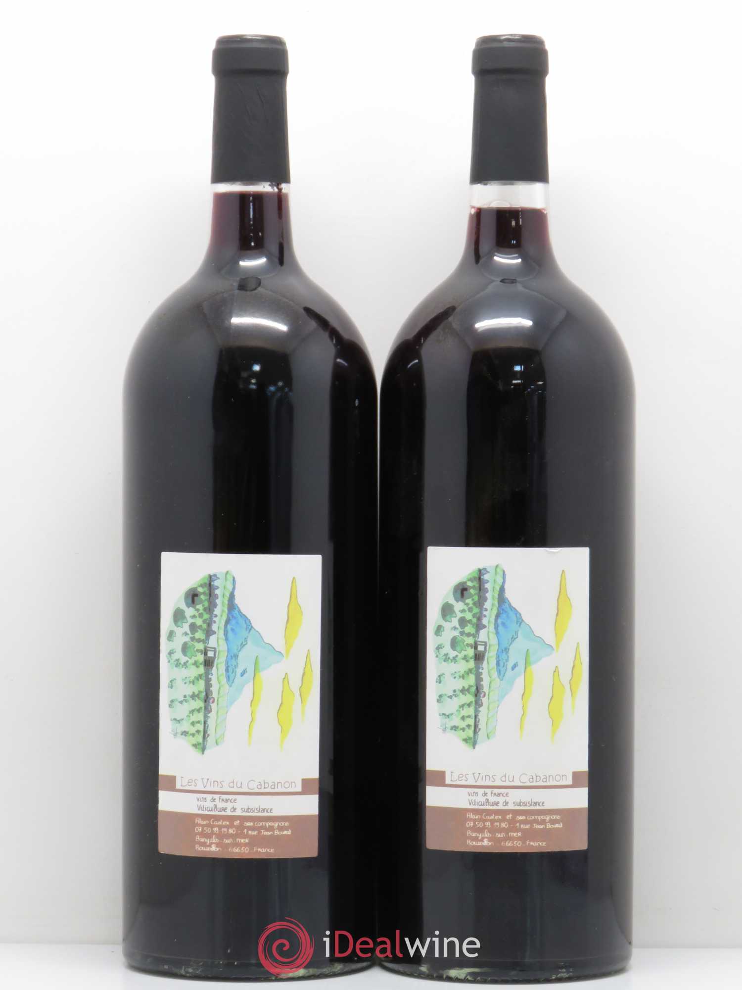 Vin de France Les vins du cabanon Brutal Castex 2015 - Posten von 2 Magnum - 0