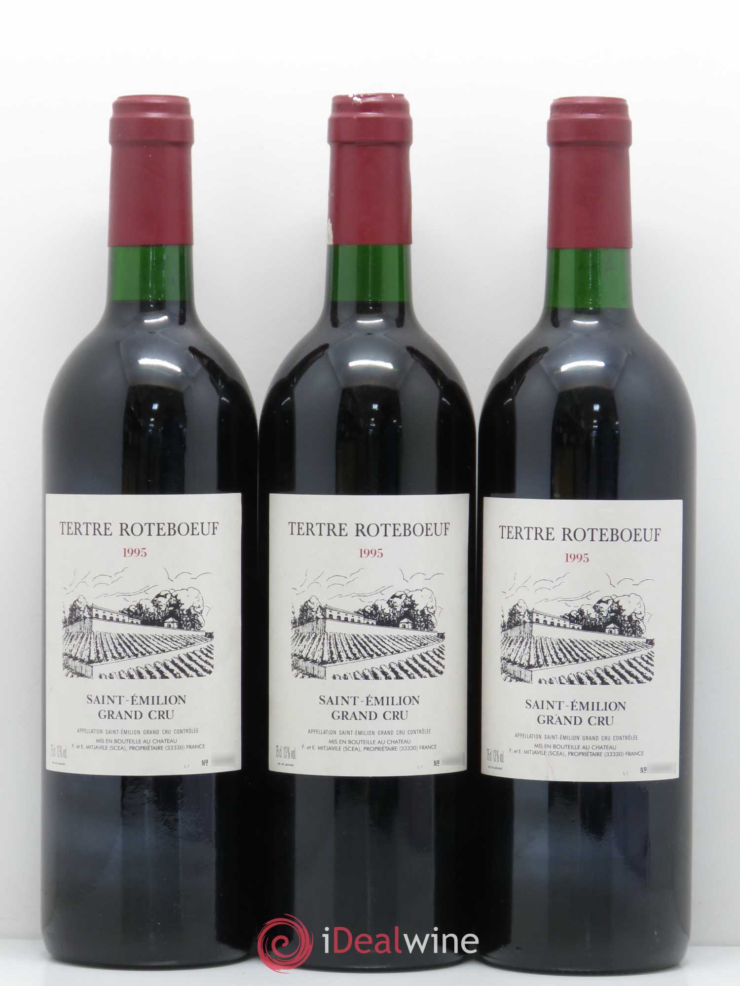 Château Tertre Roteboeuf 1995 - Lot de 6 bouteilles - 2