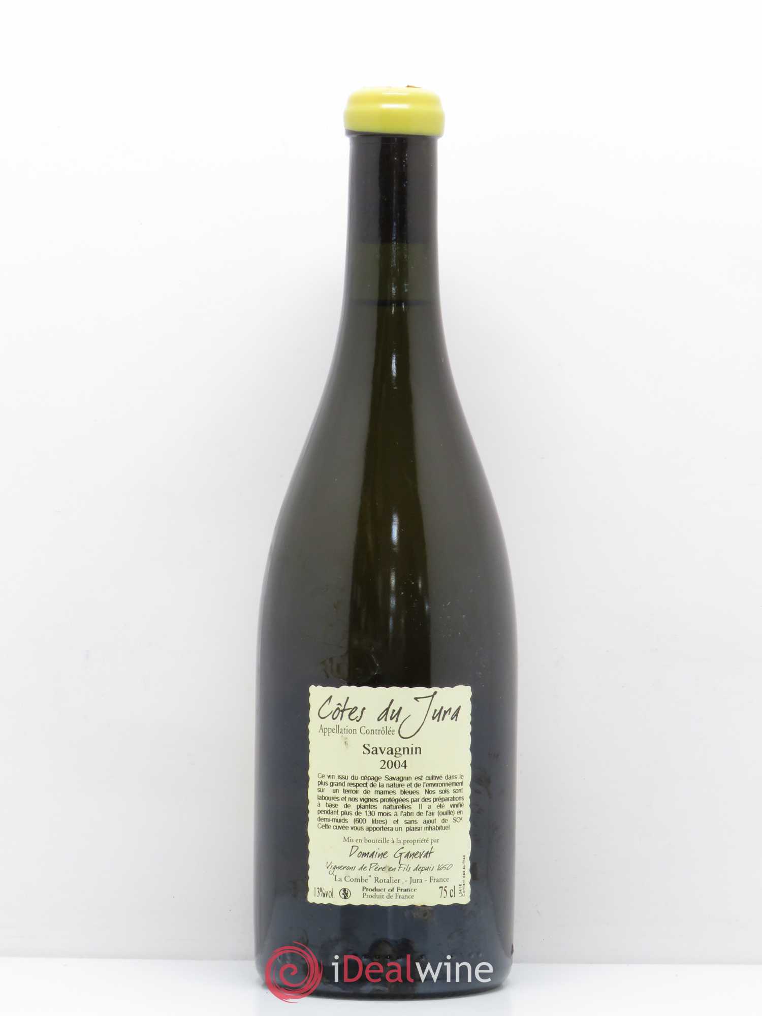 Côtes du Jura Les Vignes de mon Père Jean-François Ganevat (Domaine) 2004 - Lot de 1 bouteille - 1