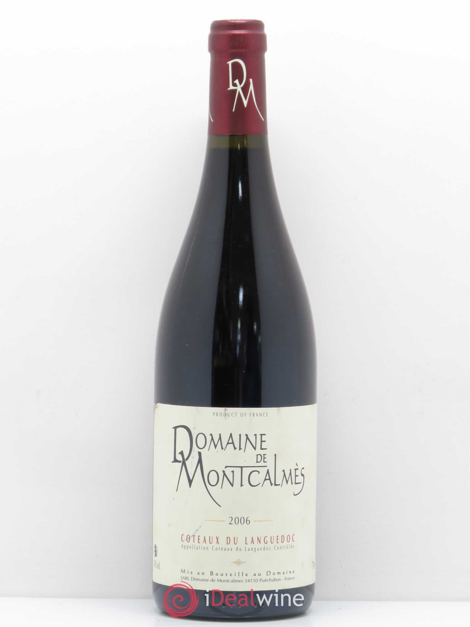 Terrasses du Larzac Domaine de Montcalmès Frédéric Pourtalié 2006 - Lot de 1 bouteille - 0