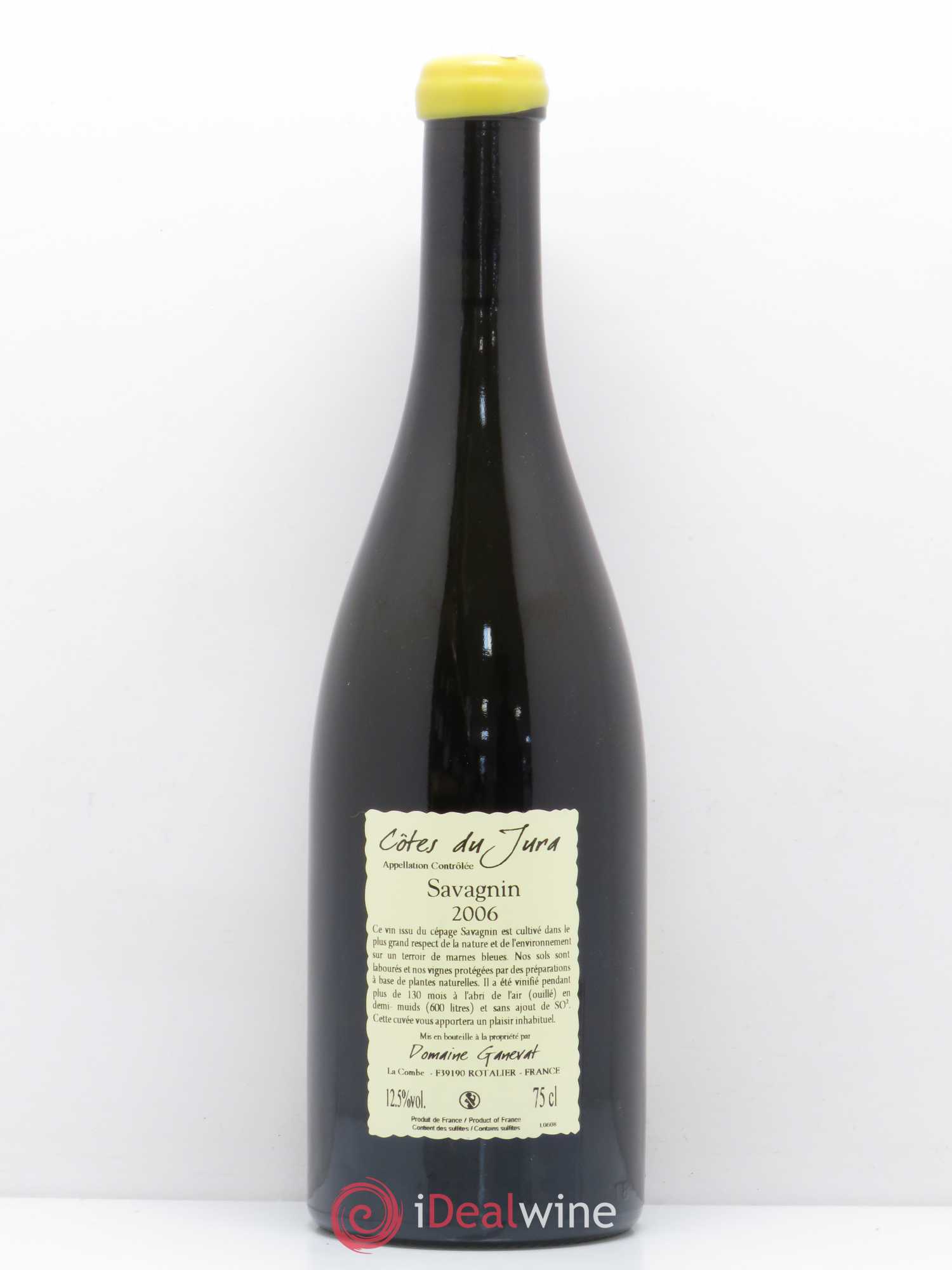Côtes du Jura Les Vignes de mon Père Jean-François Ganevat (Domaine) 2006 - Lot de 1 bouteille - 1