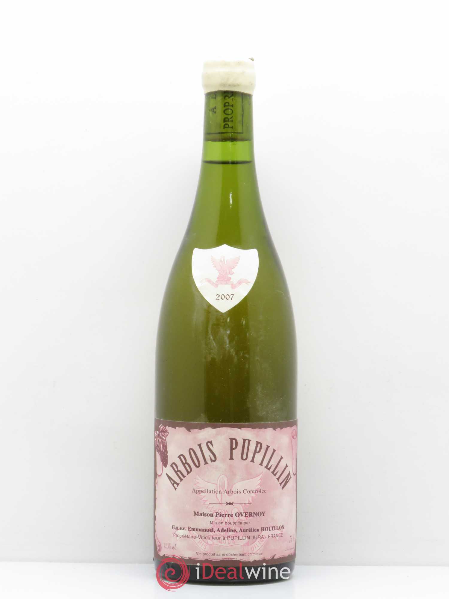 Arbois-Pupillin Savagnin (cire jaune) Overnoy-Houillon (Domaine) Chardonnay 2007 - Lot de 1 bouteille - 0