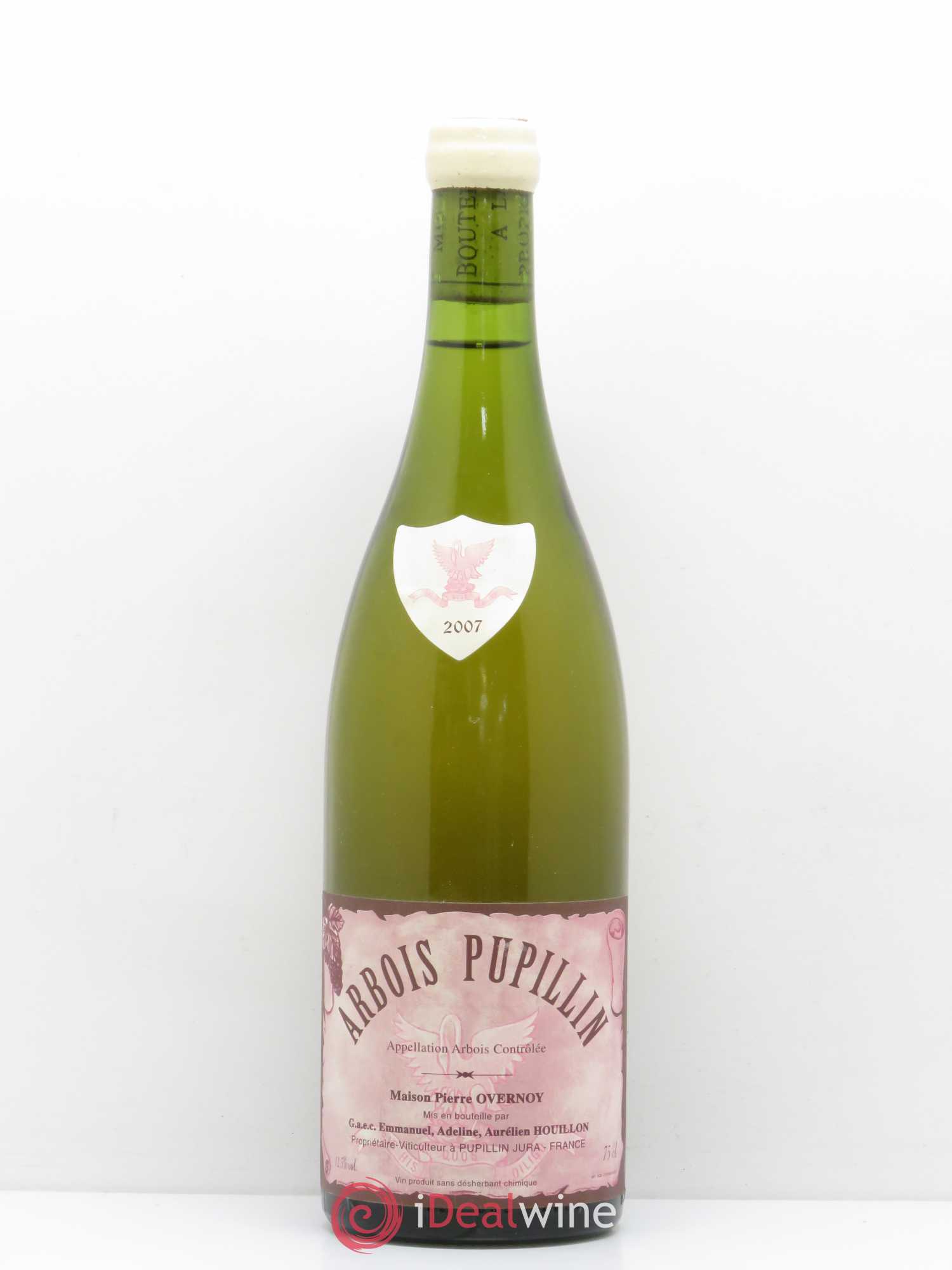 Arbois-Pupillin Savagnin (cire jaune) Overnoy-Houillon (Domaine) Chardonnay 2007 - Lot de 1 bouteille - 0