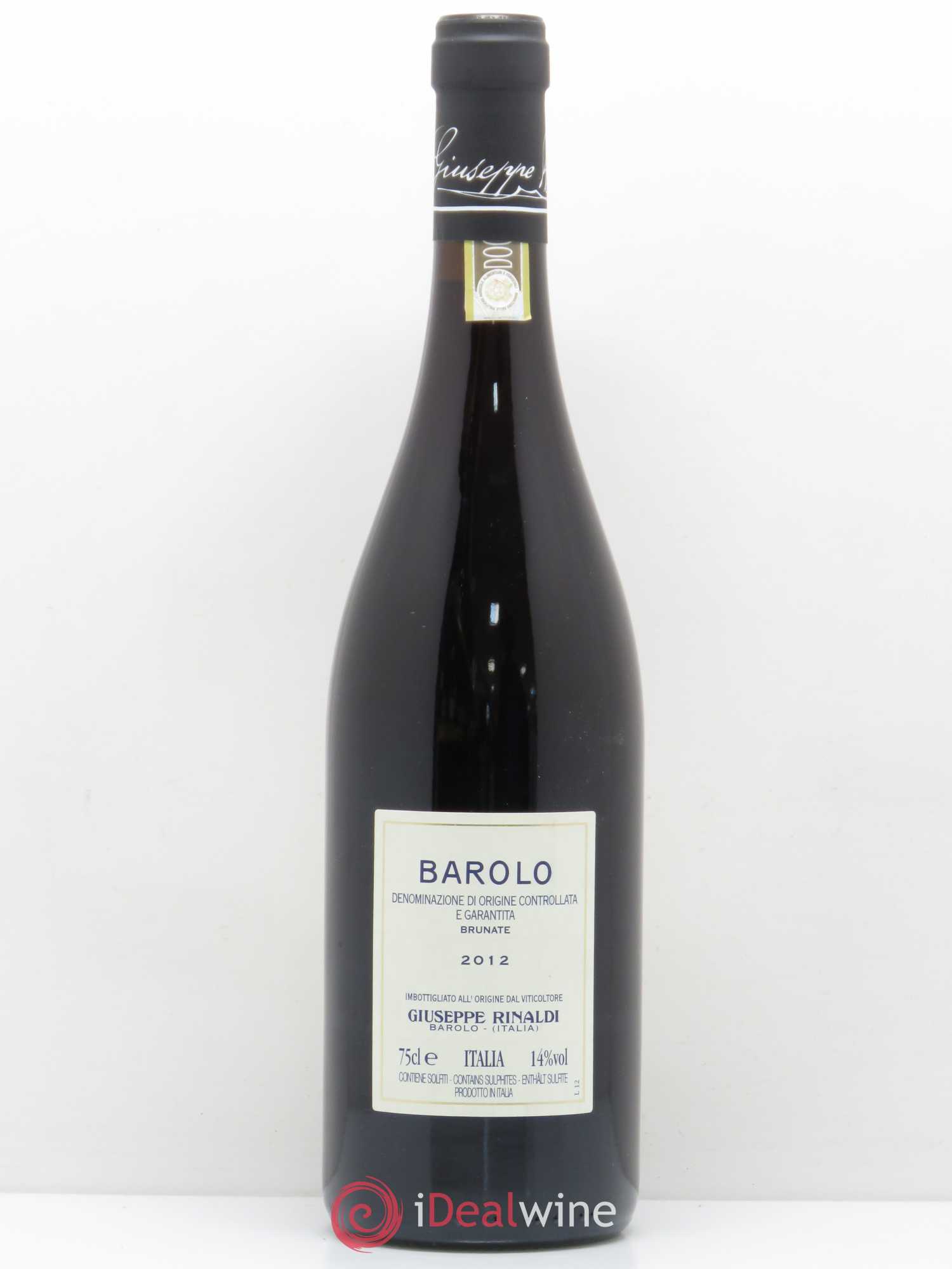Barolo Brunate Giuseppe Rinaldi 2012 - Lot of 1 bottle - 1