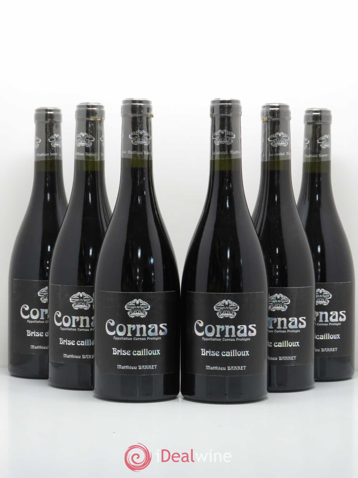 Cornas Brise Cailloux Coulet (Domaine du) - Matthieu Barret 2012 - Lot de 6 bouteilles - 0
