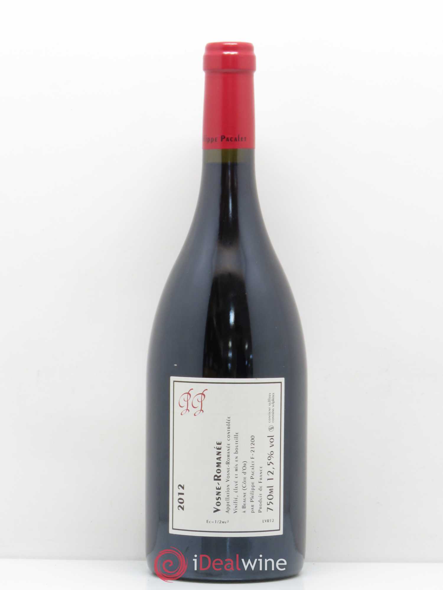 Vosne-Romanée Philippe Pacalet 2012 - Lot de 1 bouteille - 1