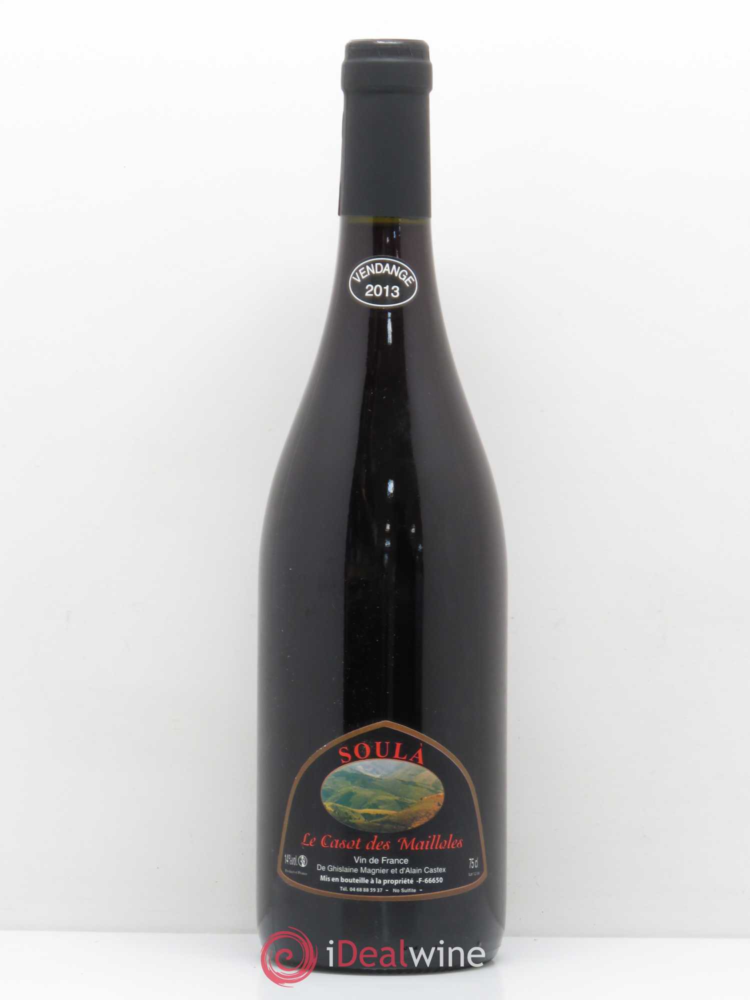 Vin de France Le Casot des Mailloles Soula 2013 - Posten von 1 Flasche - 0
