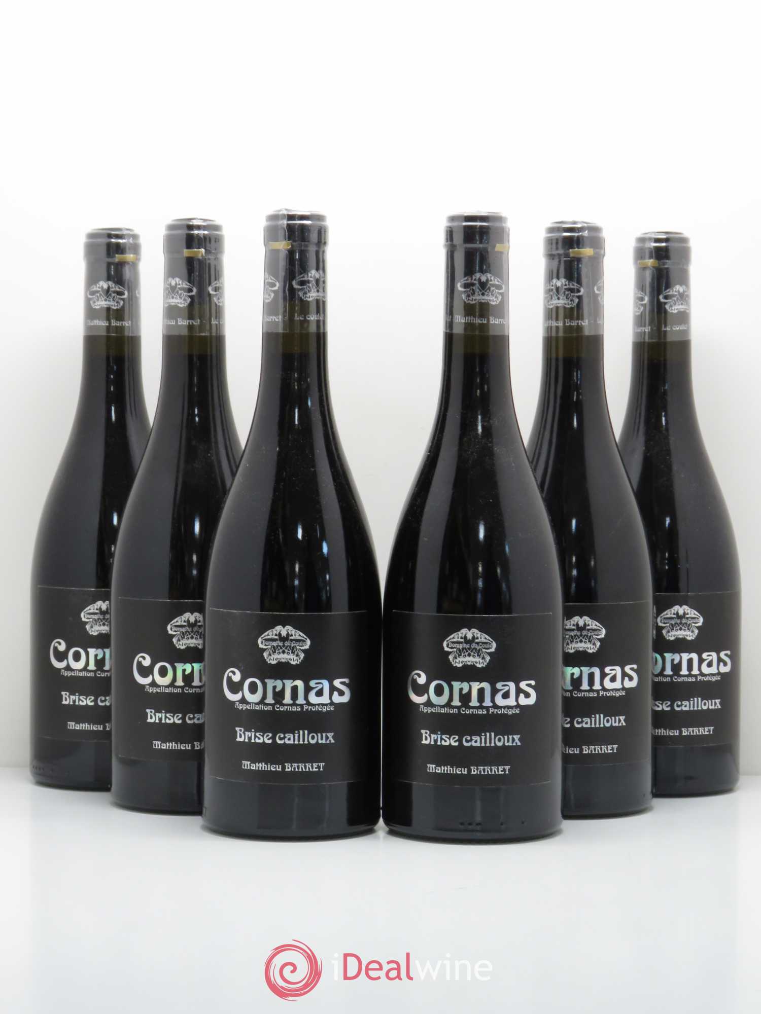 Cornas Brise Cailloux Coulet (Domaine du) - Matthieu Barret 2013 - Lot de 6 bouteilles - 0