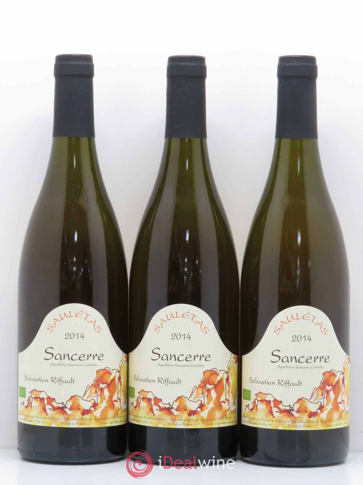 Sancerre Sauletas Riffault 2014 - Lot de 6 bouteilles - 1