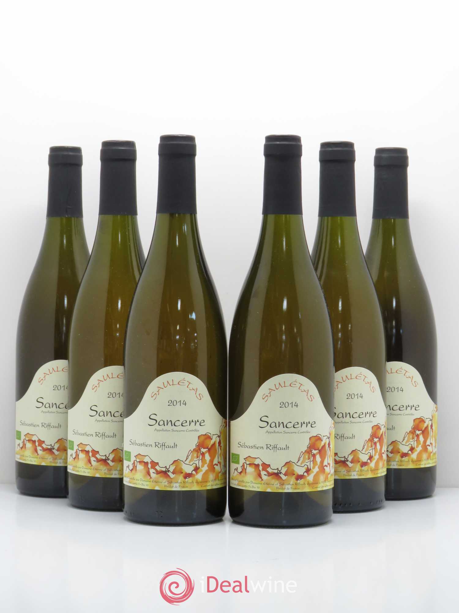 Sancerre Sauletas Riffault 2014 - Lot de 6 bouteilles - 0