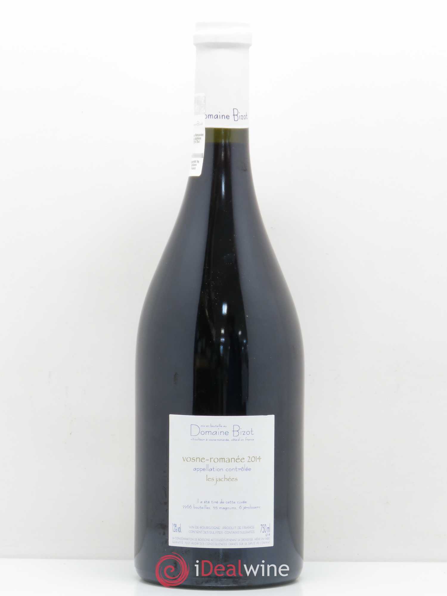 Vosne-Romanée Les Jachées Bizot 2014 - Posten von 1 Flasche - 1
