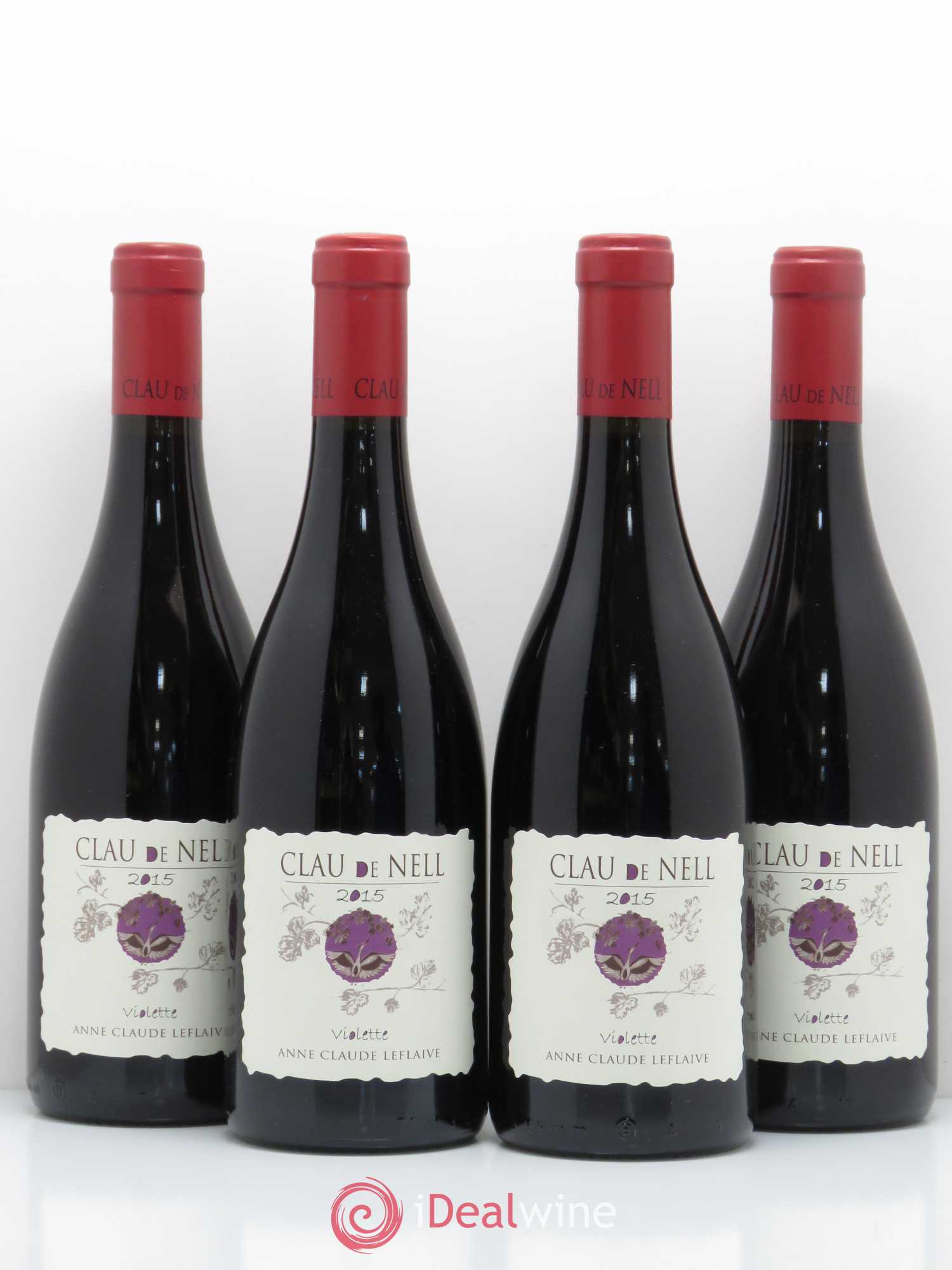 Anjou Cuvée Violette Clau de Nell 2015 - Lot de 4 bouteilles - 0