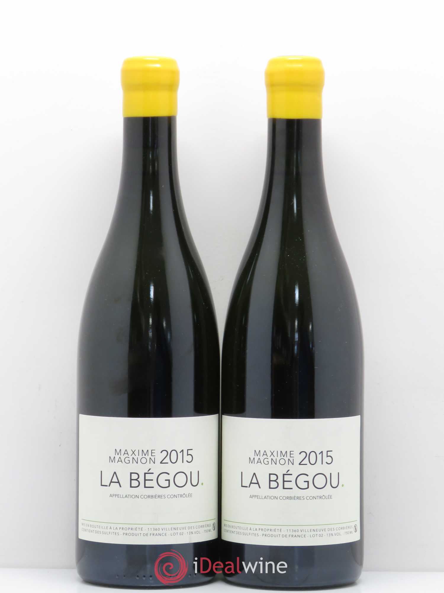 Corbières La Begou Maxime Magnon 2015 - Posten von 2 Flaschen - 0