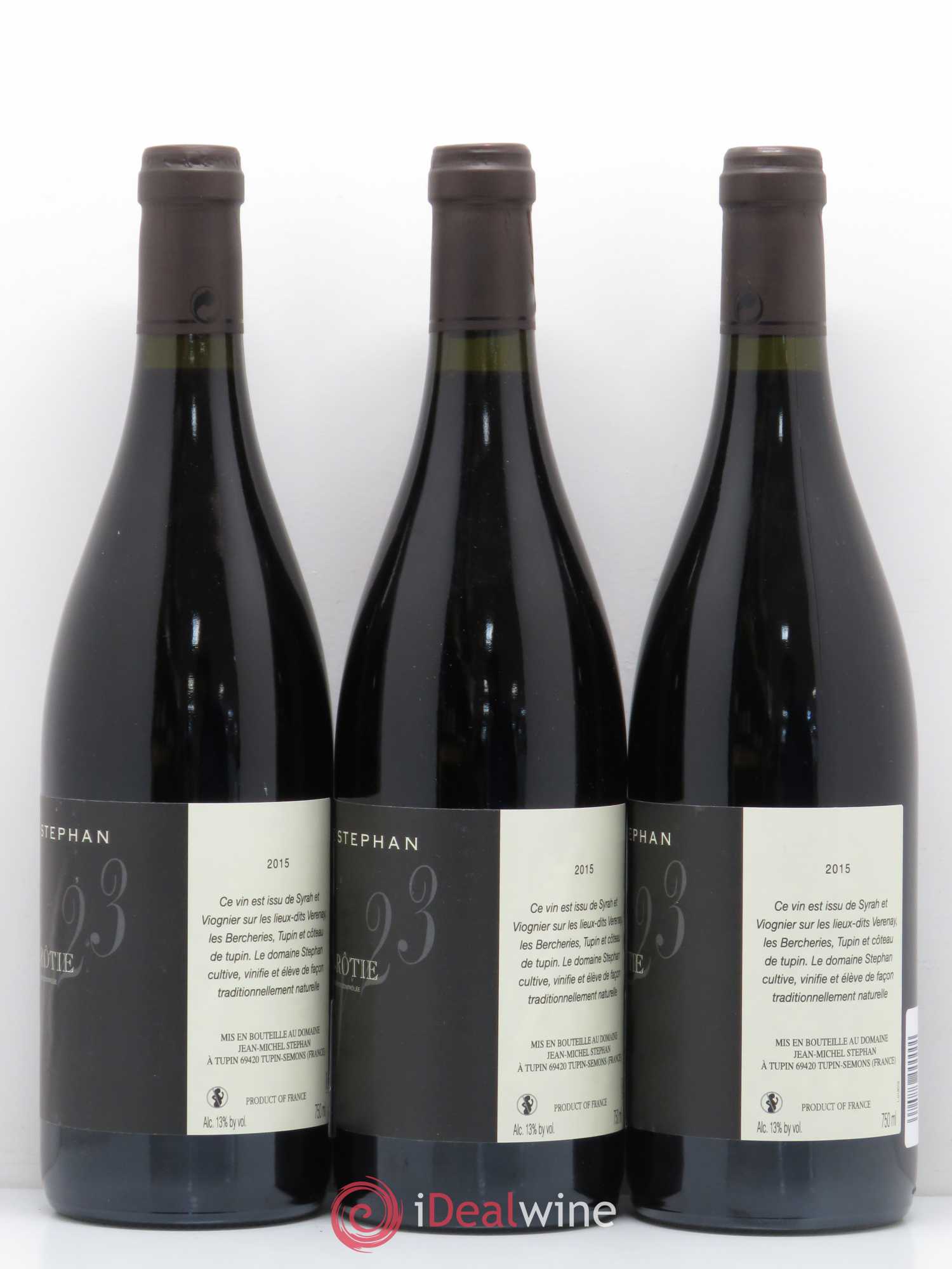 Côte-Rôtie Jean-Michel Stephan Only 23 2015 - Lot de 6 bouteilles - 1